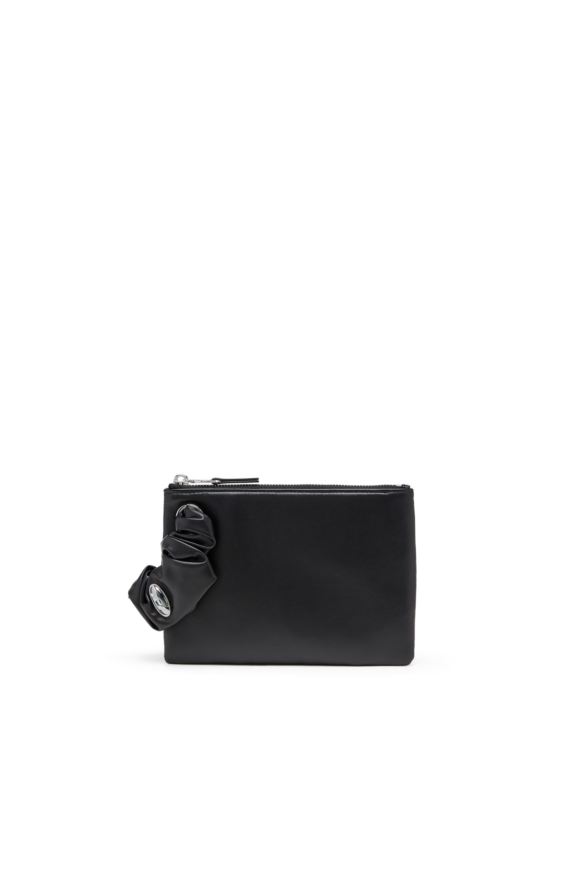 Diesel - GRAB-D POUCH, Female's フラットポーチ in ブラック - 1
