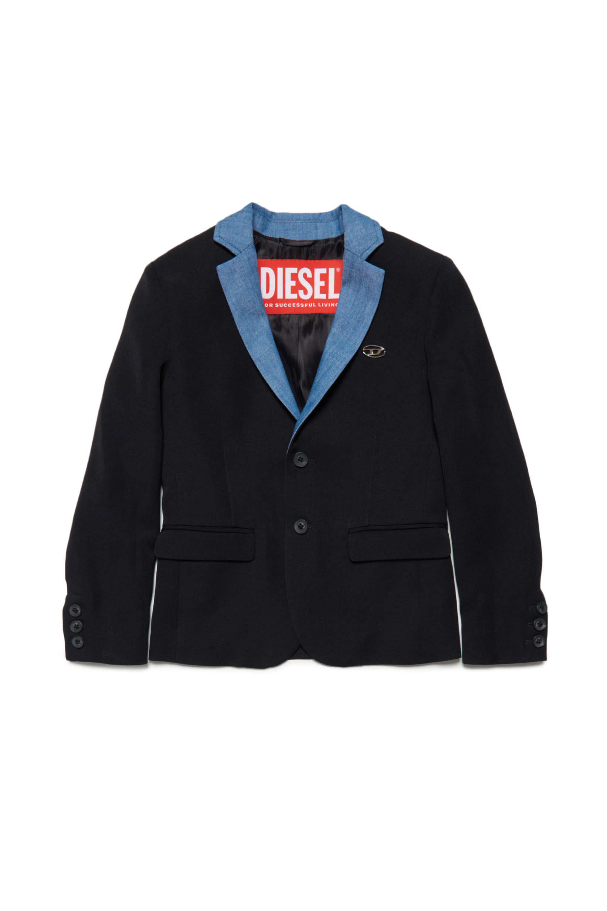 Diesel - JZAUS, Male's キッズ テーラードジャケット in ブラック - 1