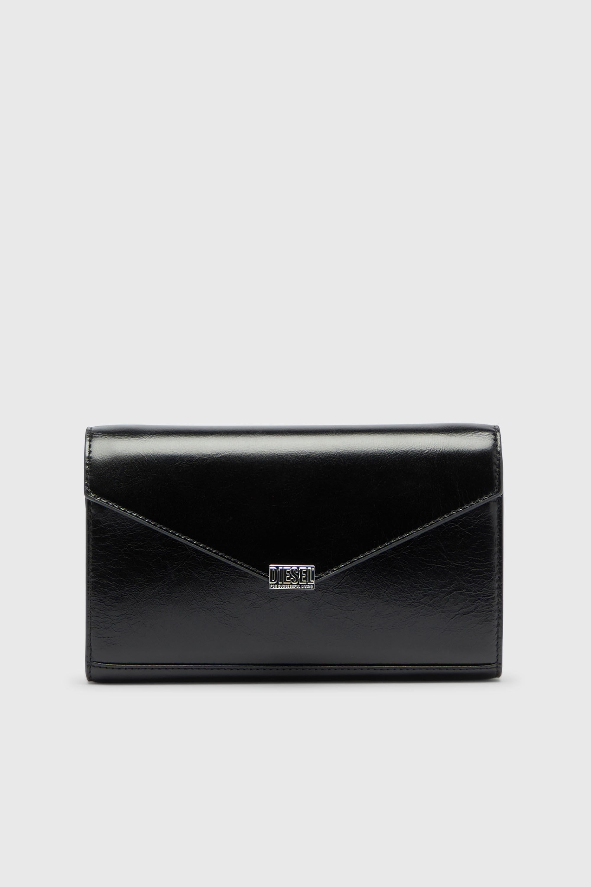Diesel - D-ENVELOP WALLET ON CHAIN, Female's ウォレットバッグ in ブラック - 1