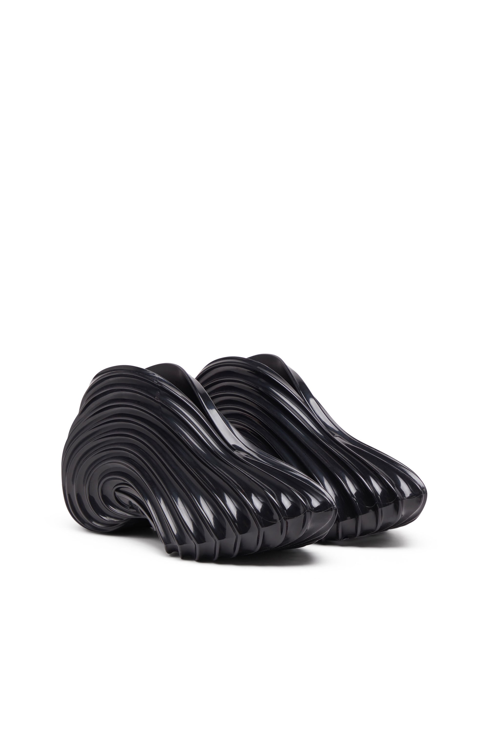 Diesel - MELISSA QUANTUM SNEAKERS X, Unisex's Slip-on sneaker in Melflex® in ブラック - 3