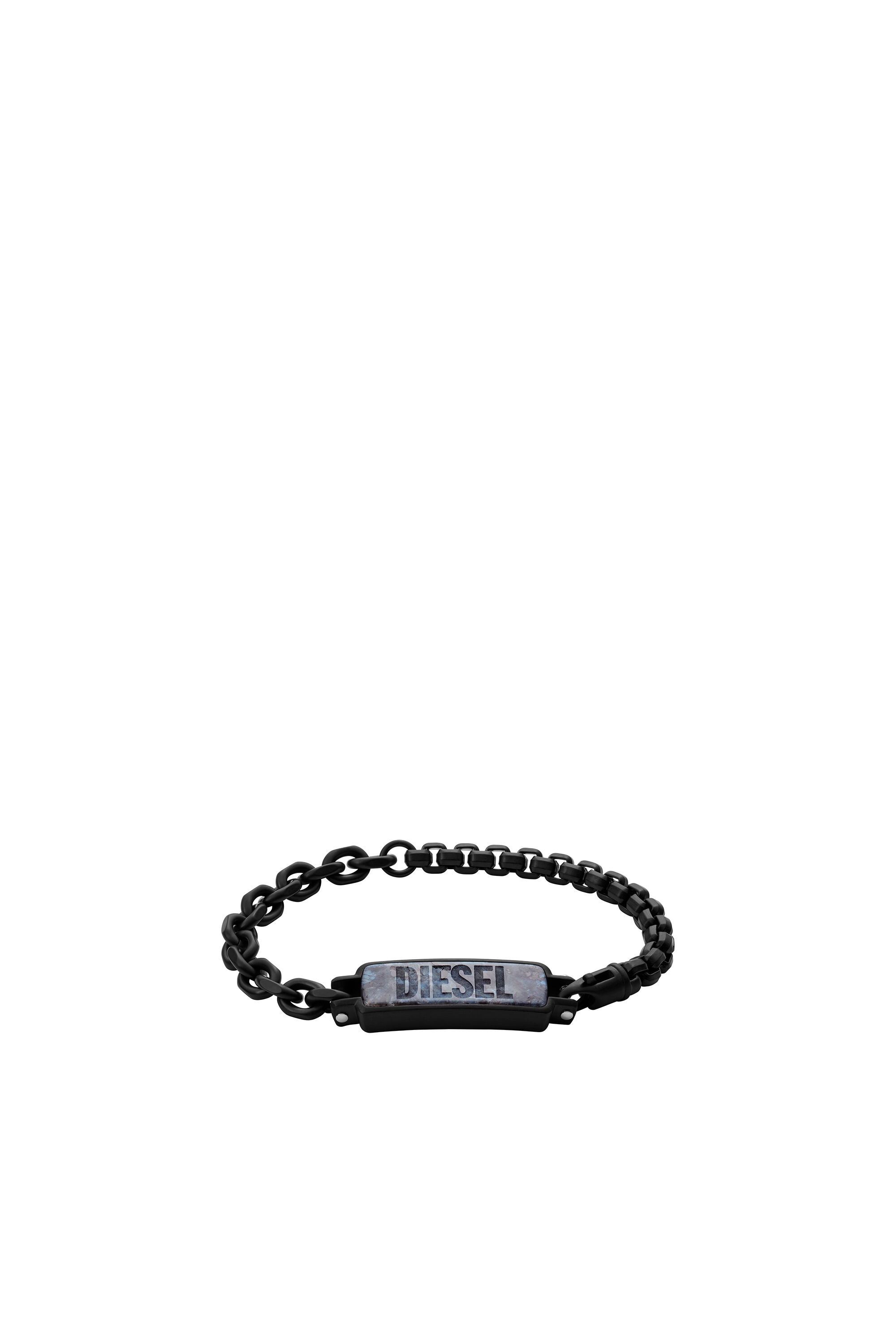 Diesel - DX1326, Male's ジュエリー ブレスレット in ブラック - 1