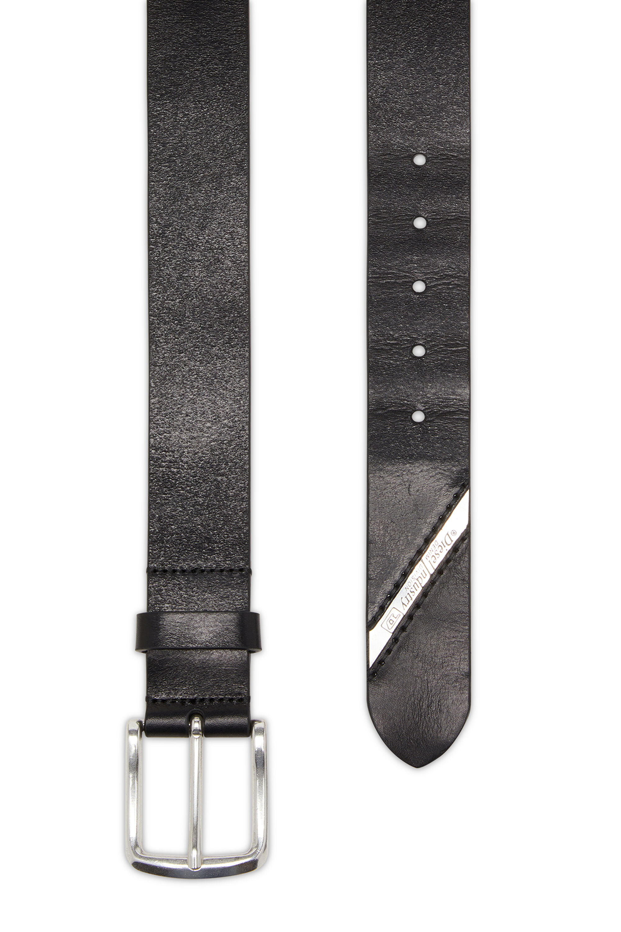 Diesel - B-LINE, Male's ベルト ロゴ in ブラック - 2