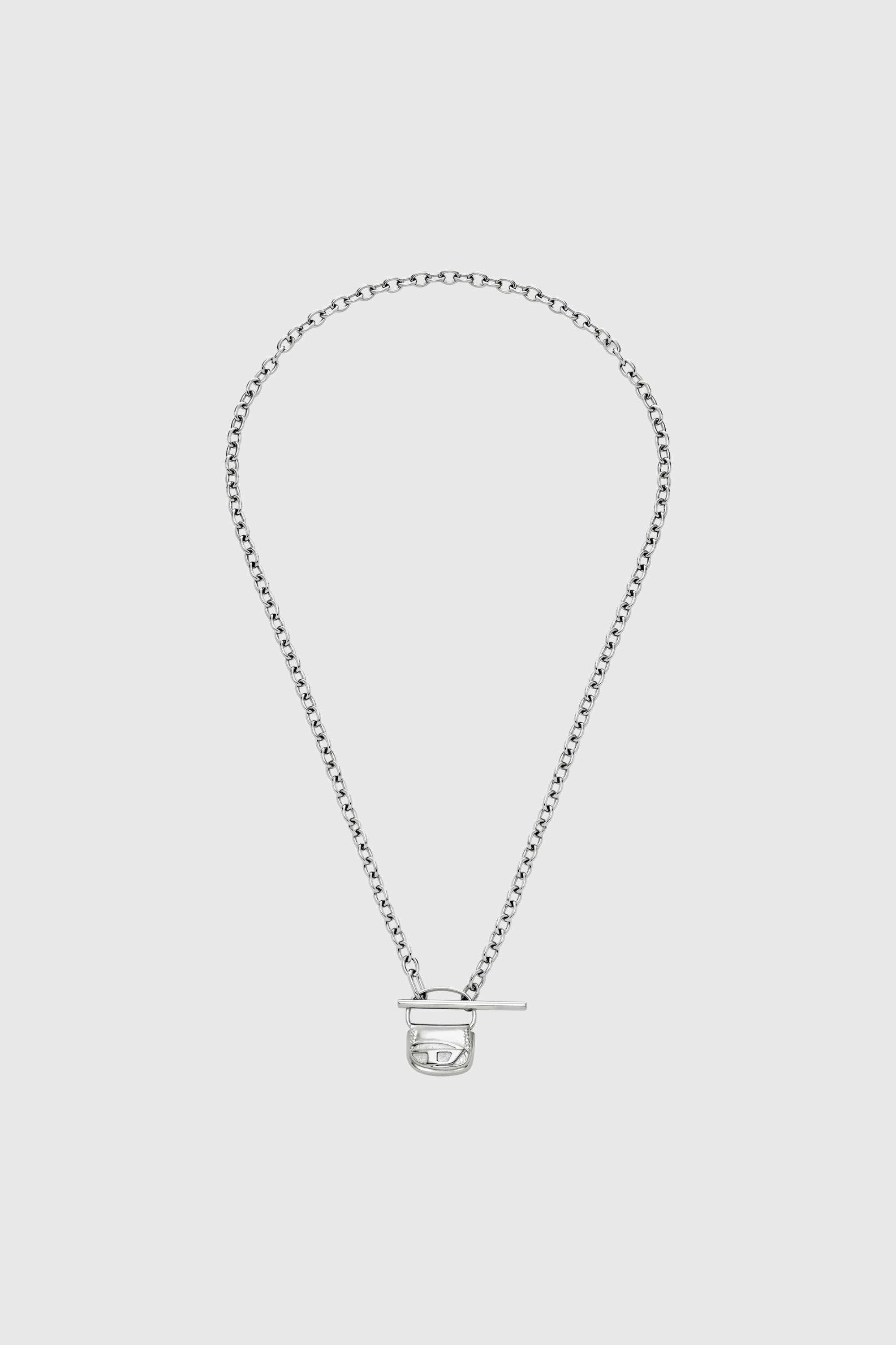 Diesel - DX1593040 JEWEL, Unisex's ネックレス in シルバー - 1