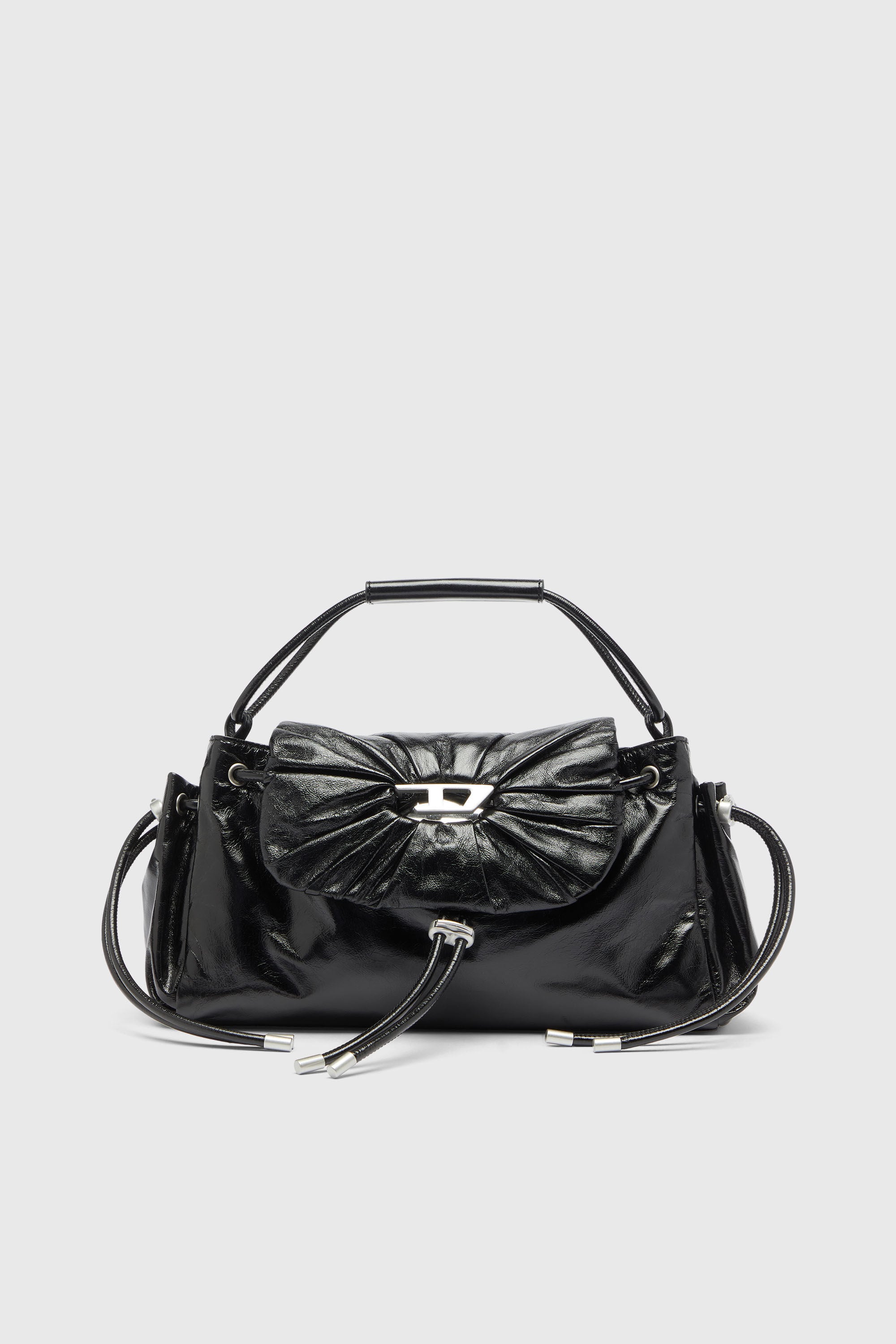 Diesel - SCRUNCH-D TOP HANDLE, Female's トップハンドルバッグ in ブラック - 2