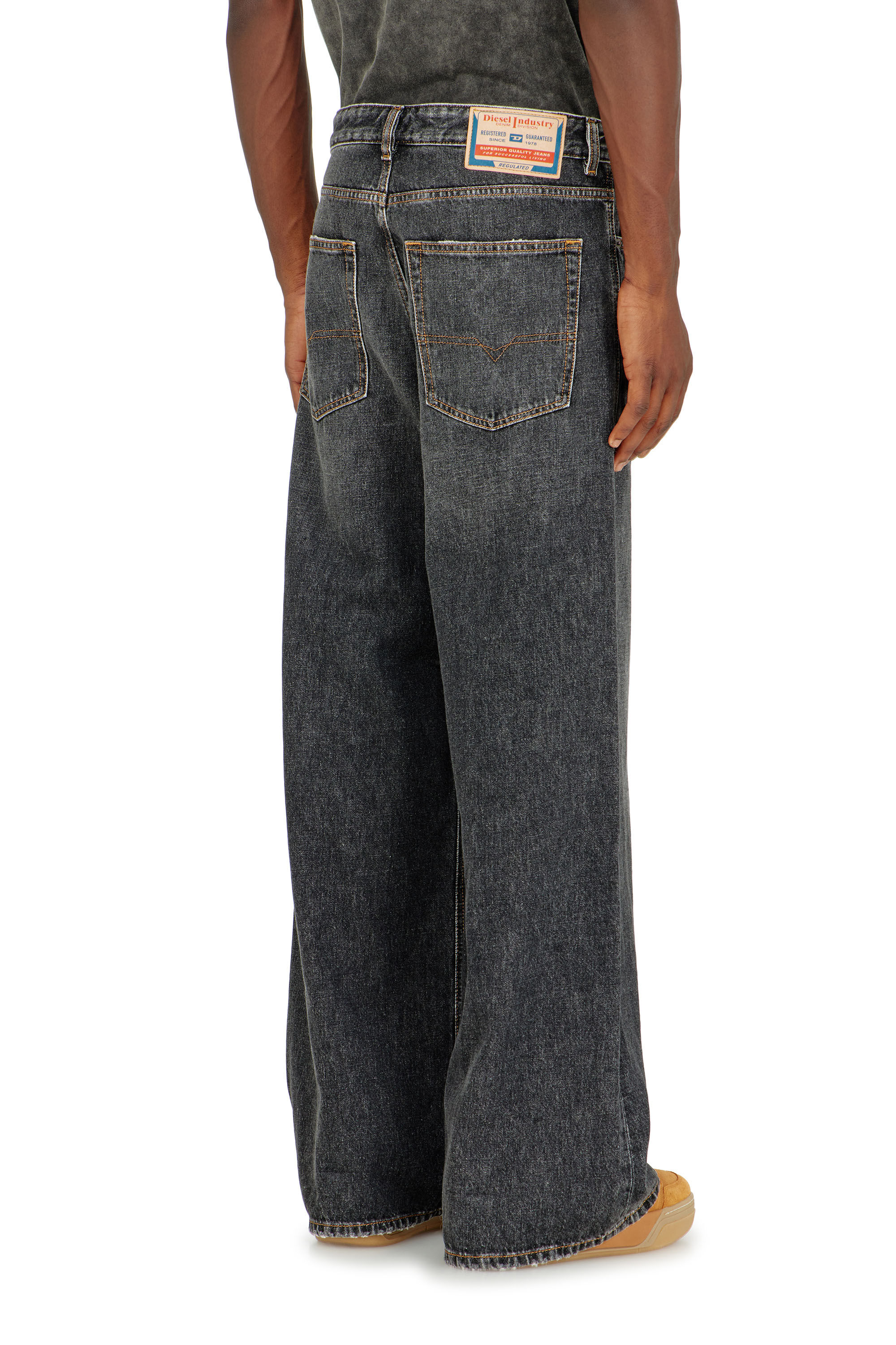 Relaxed Jeans ローウエスト D-Rise Relaxed Jeans ローウエスト D-Rise | ブラック/ ダークグレー