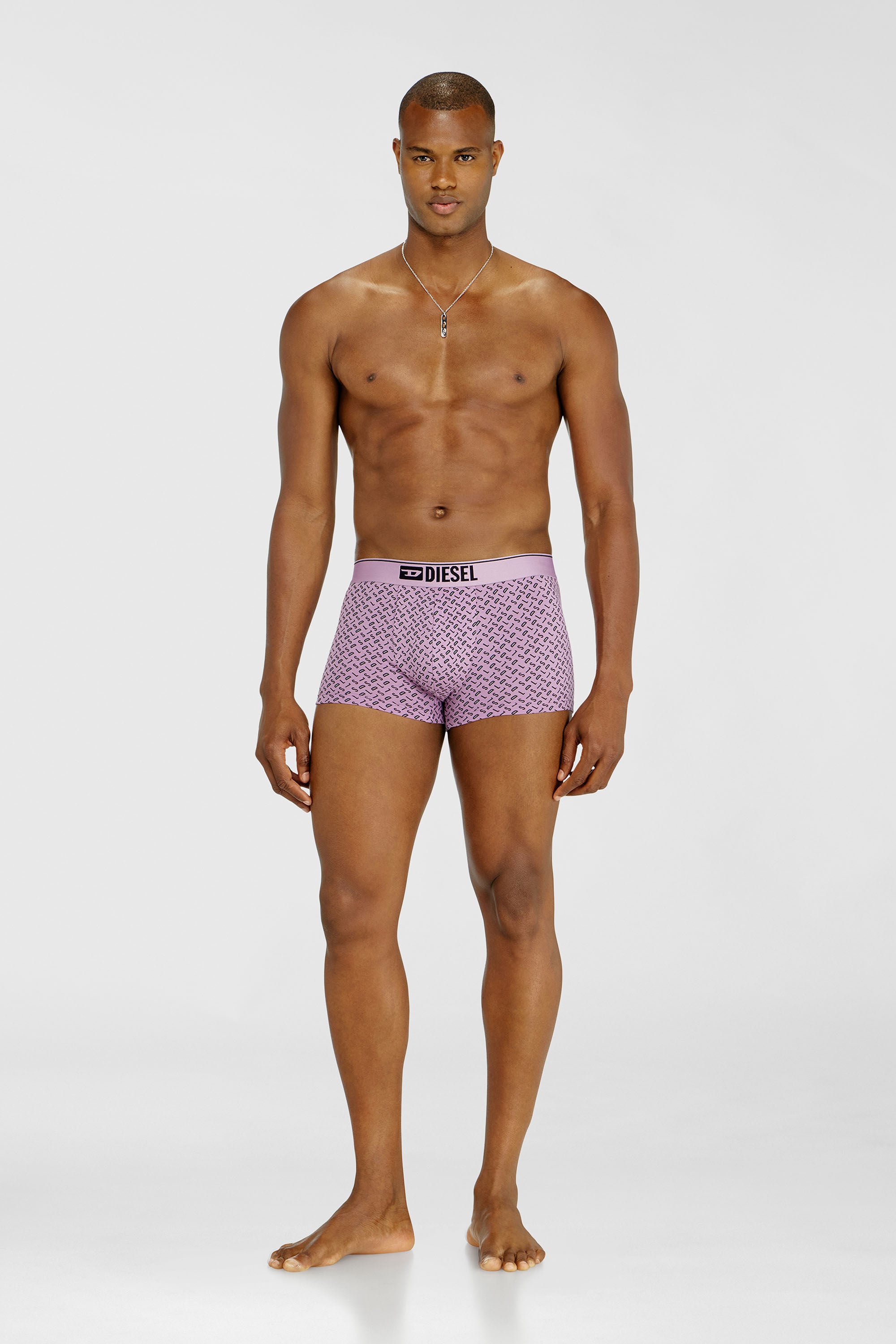 Diesel - DAMIEN-D-BOX-3PACK, Male's ボクサーパンツ 3枚パック in ライラック - 1