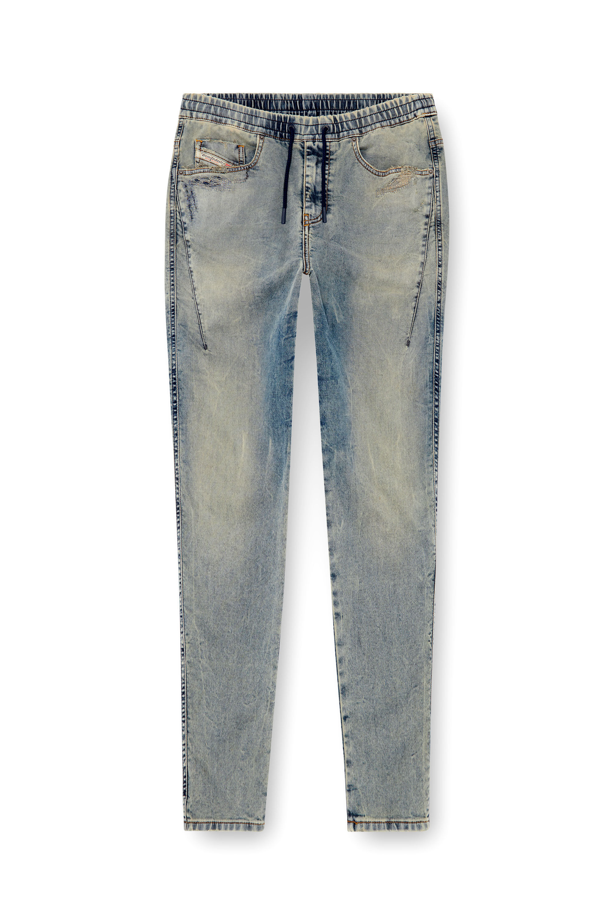 Diesel - Female's Regular 2041 D-Fayza Joggjeans® 068MA, ミディアムブルー - 2