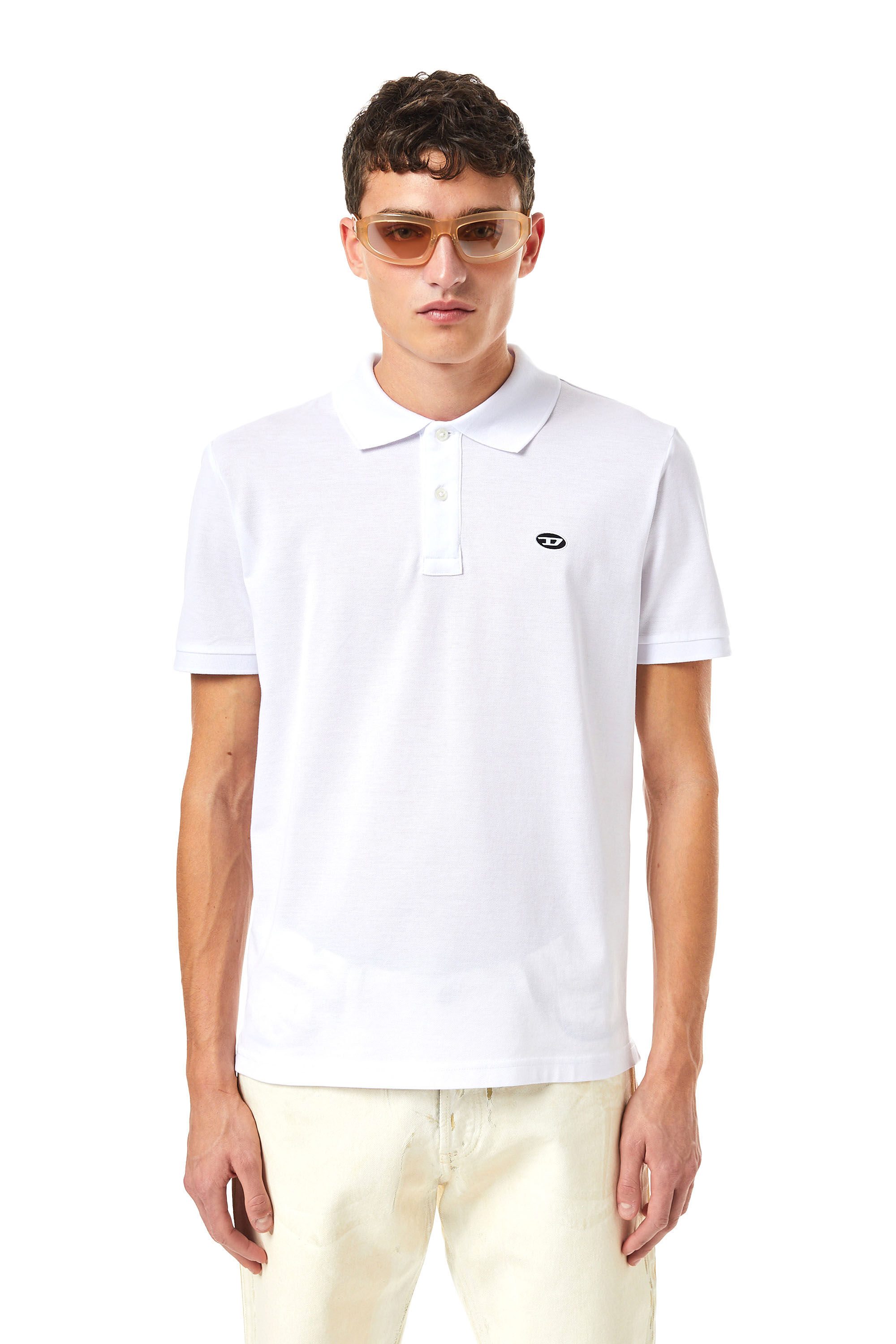 DIESEL ◆Dロゴ ポロシャツ T-SMITH-DOVAL-PJ◆関税送料込み T-SMITH-DOVAL-PJ MEN: Dロゴポロシャツ ｜ディーゼル（DIESEL