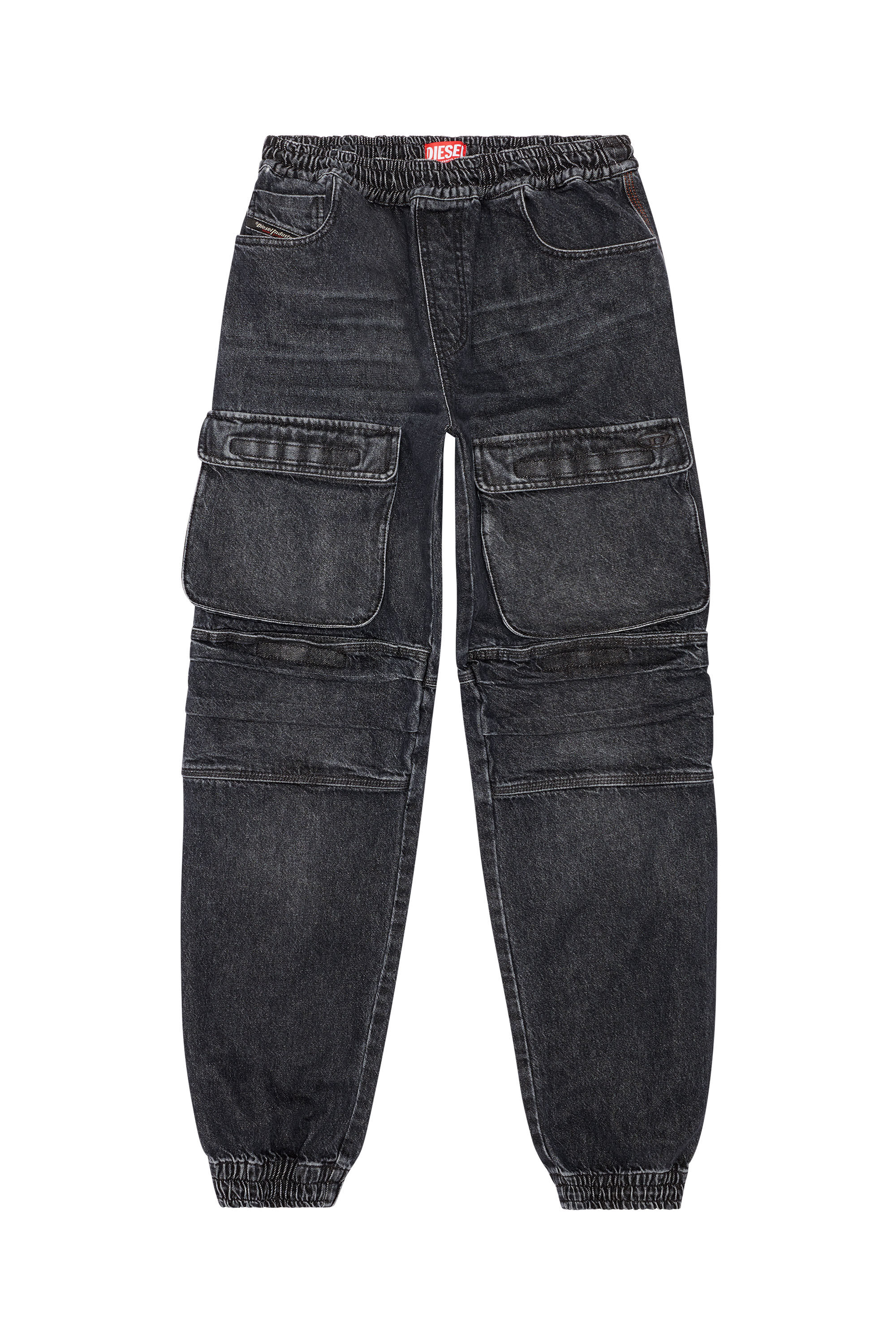 Diesel - Straight Jeans D-Mirt 0HLAA, ブラック/ダークグレー - Image 2