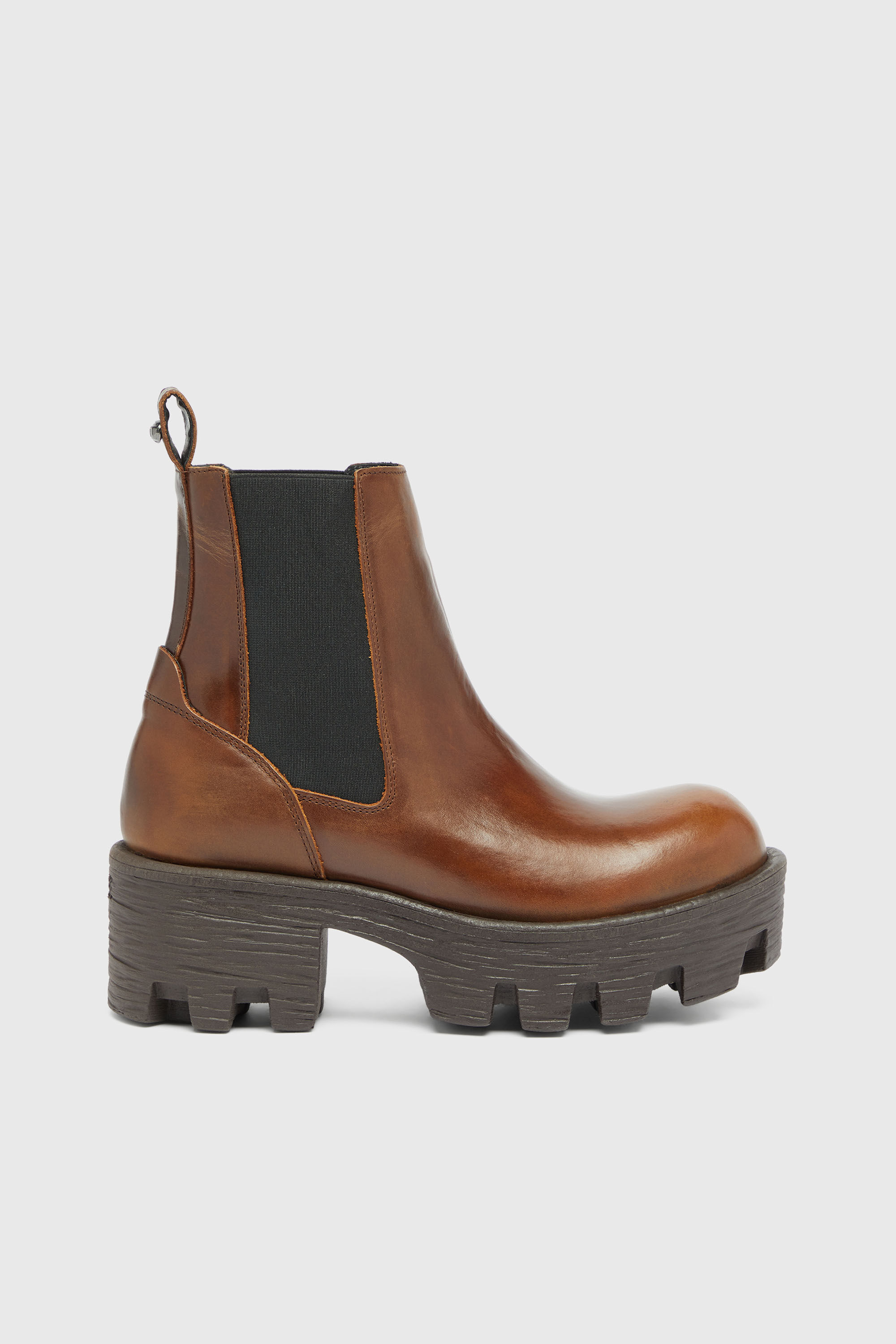 Diesel - D-HAMMER CHUNKY W, Female's チェルシーブーツ in ブラウン - 1