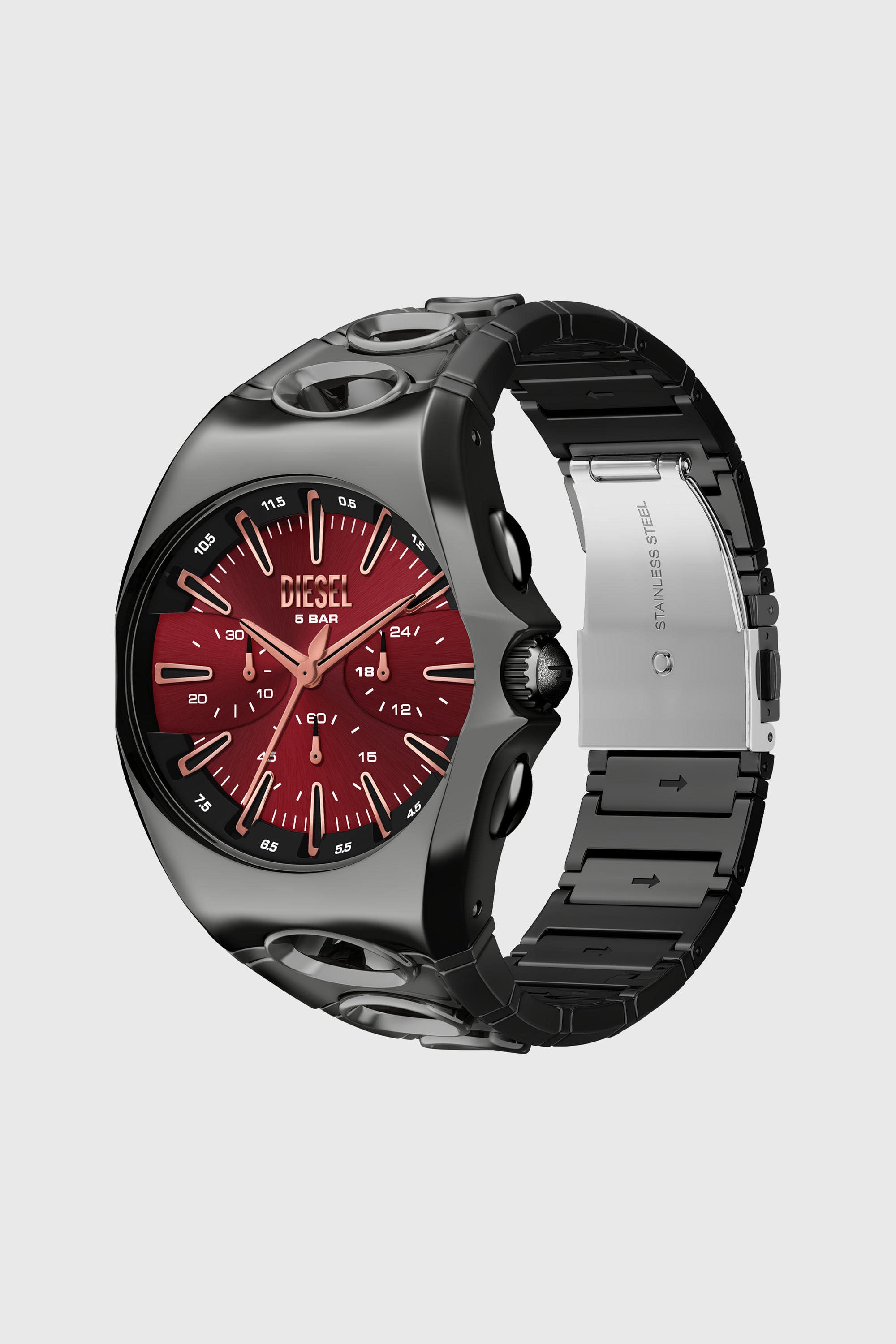 Diesel - DZ4726 WATCH, Male's 時計 in ブラック - 7
