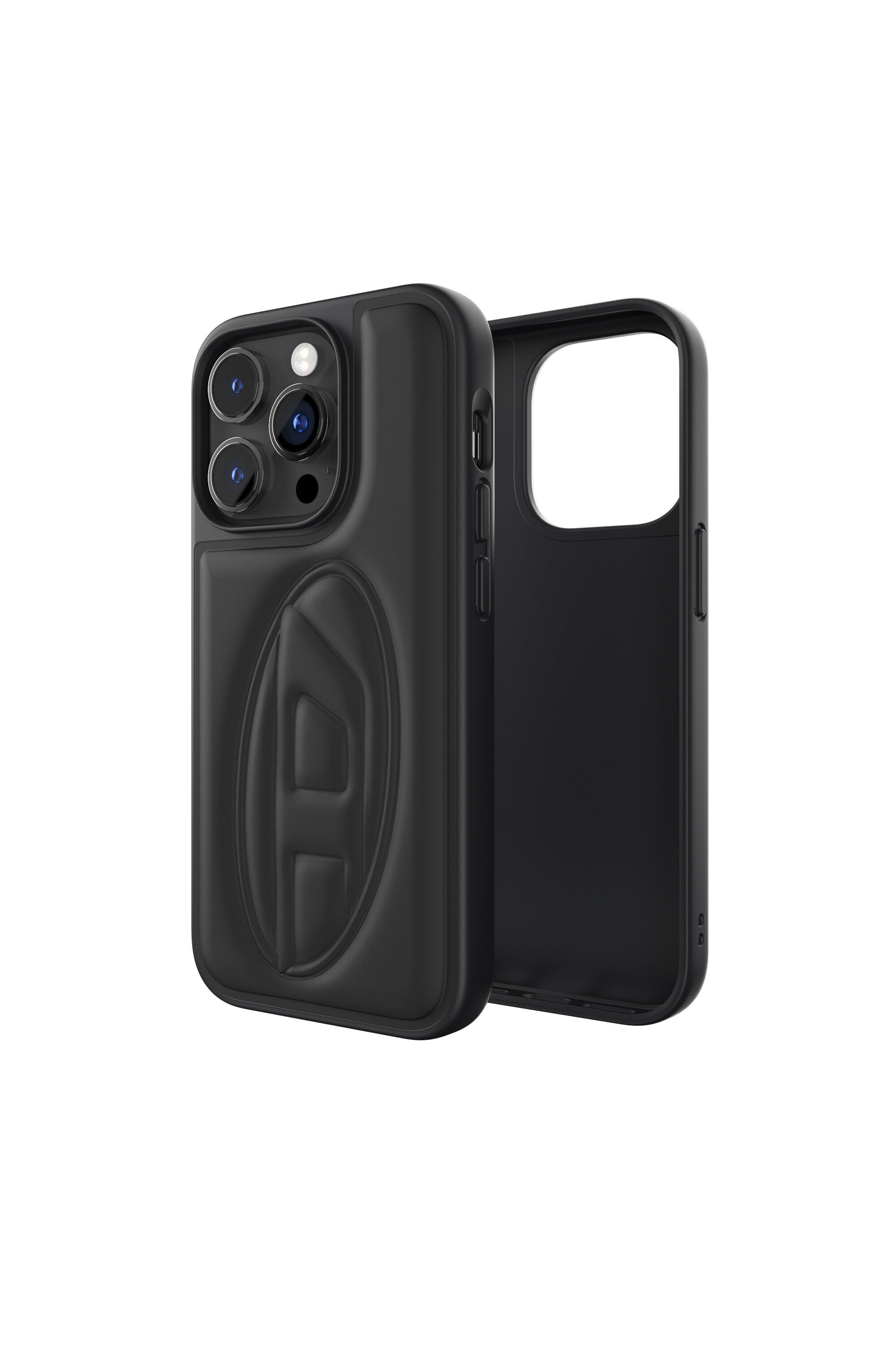 Diesel - 53407 MOULDED CASE, Unisex's iPhone 14 PRO in ブラック - 1