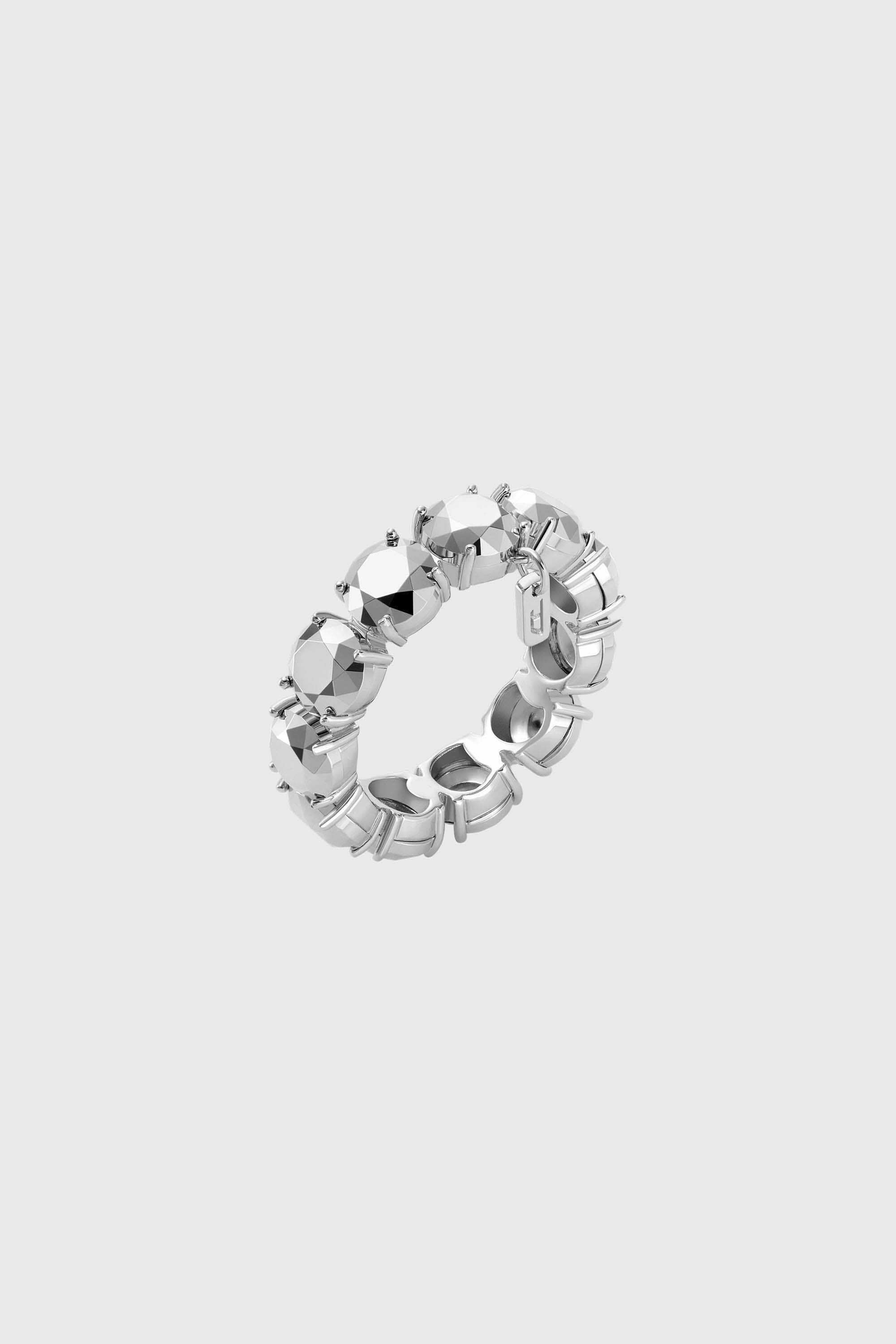Diesel - DL1359040 STERLING SILVER JEWEL, Unisex's リング in シルバー - 1