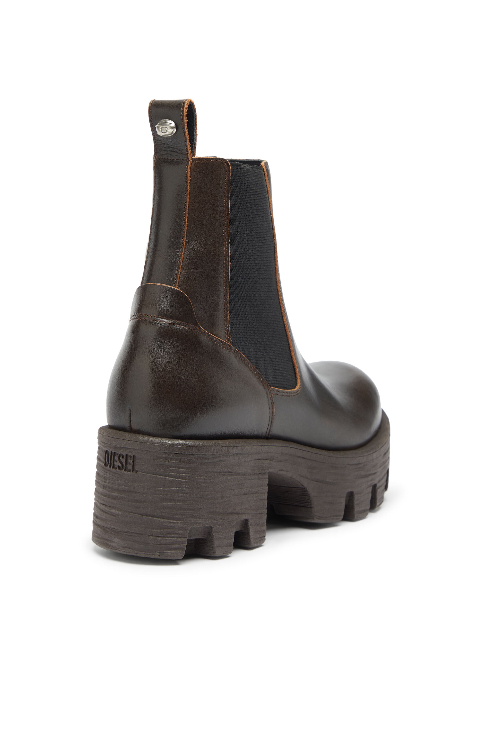 Diesel - D-HAMMER CHUNKY W, Female's ブーツ in ブラウン - 5