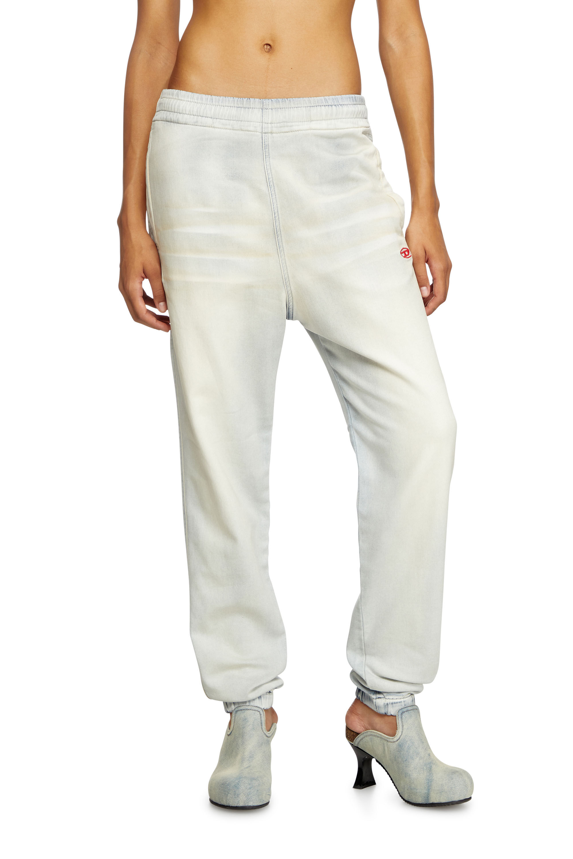 Diesel - Unisex's Slim D-Labb Track denim 068NE, ライトブルー - 6
