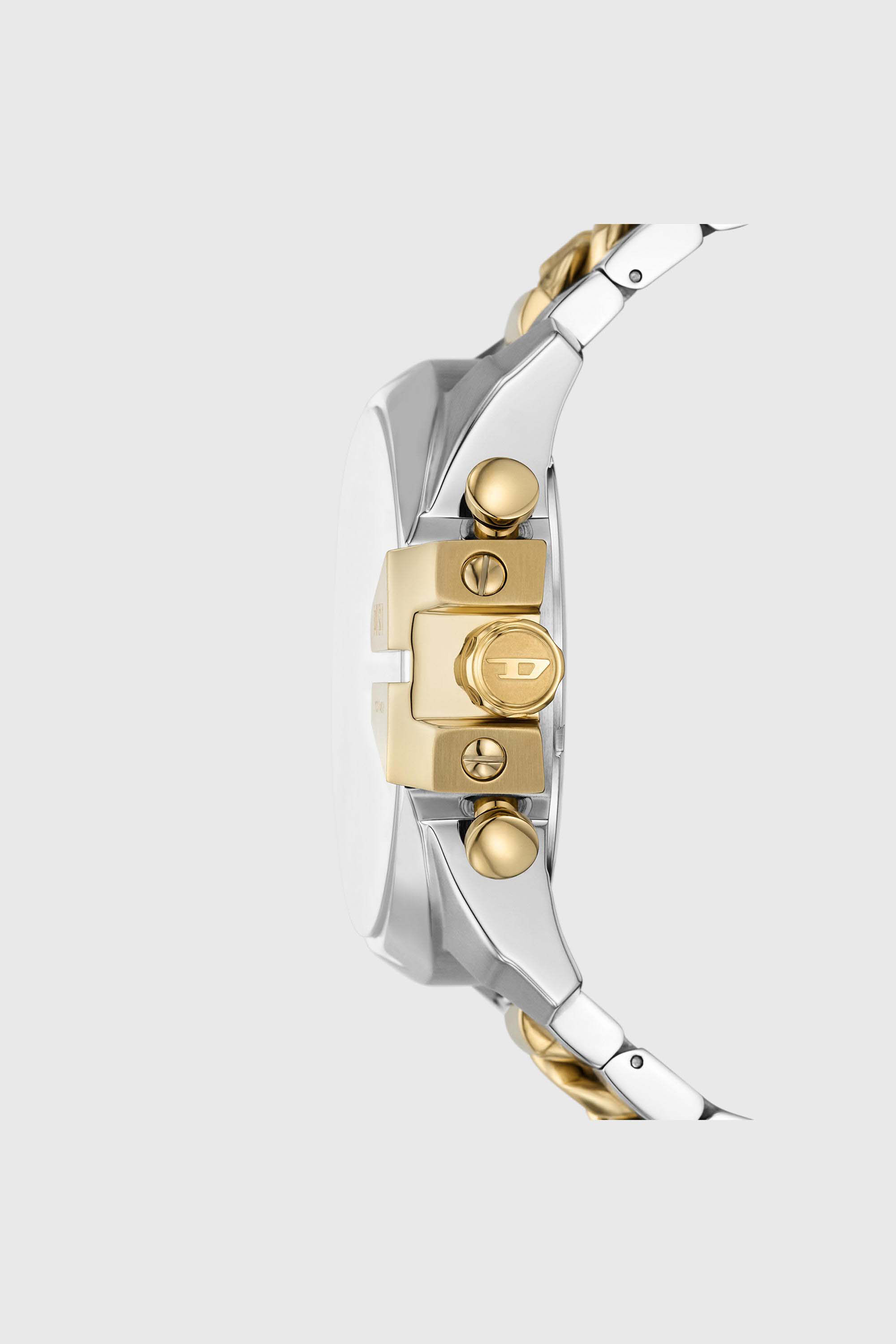 DZ4672 WATCH Mega Chief Two-Tone Stainless Steel Watch｜シルバー