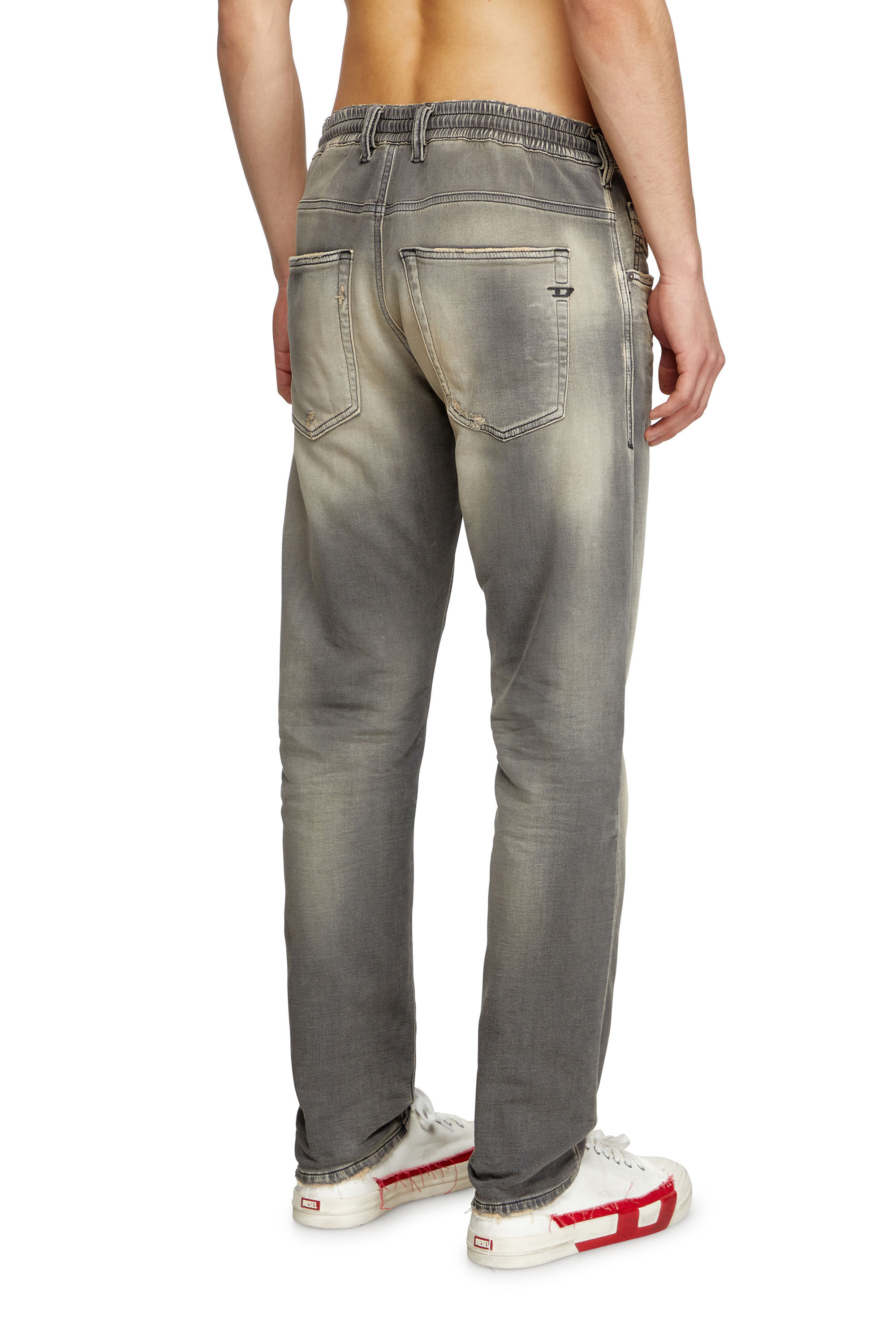 Diesel - Male's Regular 2030 D-Krooley Joggjeans® 068PF, ライトグレー - 4