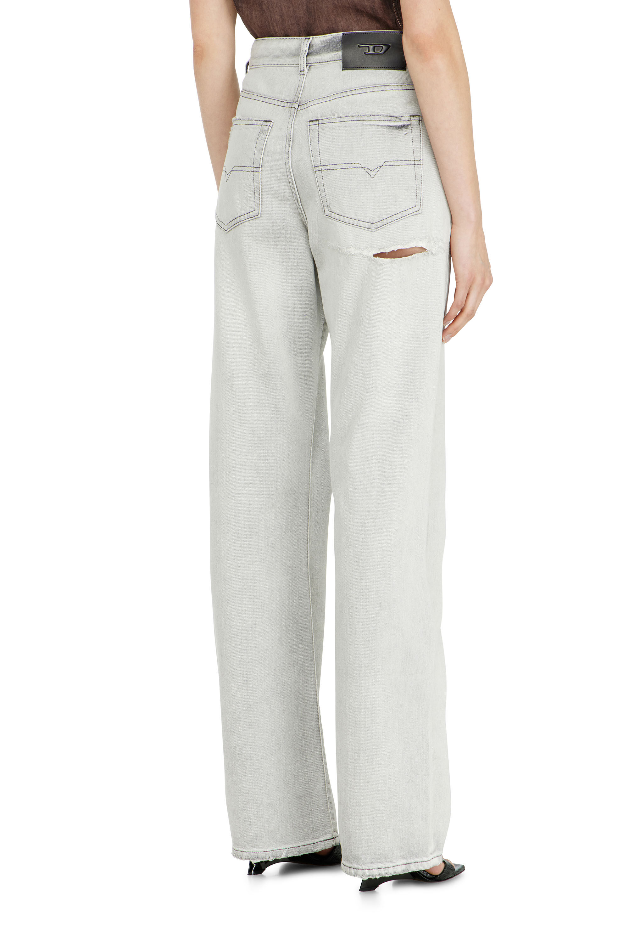 Diesel - Female's Regular Jeans 1971 D-Sent 09P58, ライトグレー - 5