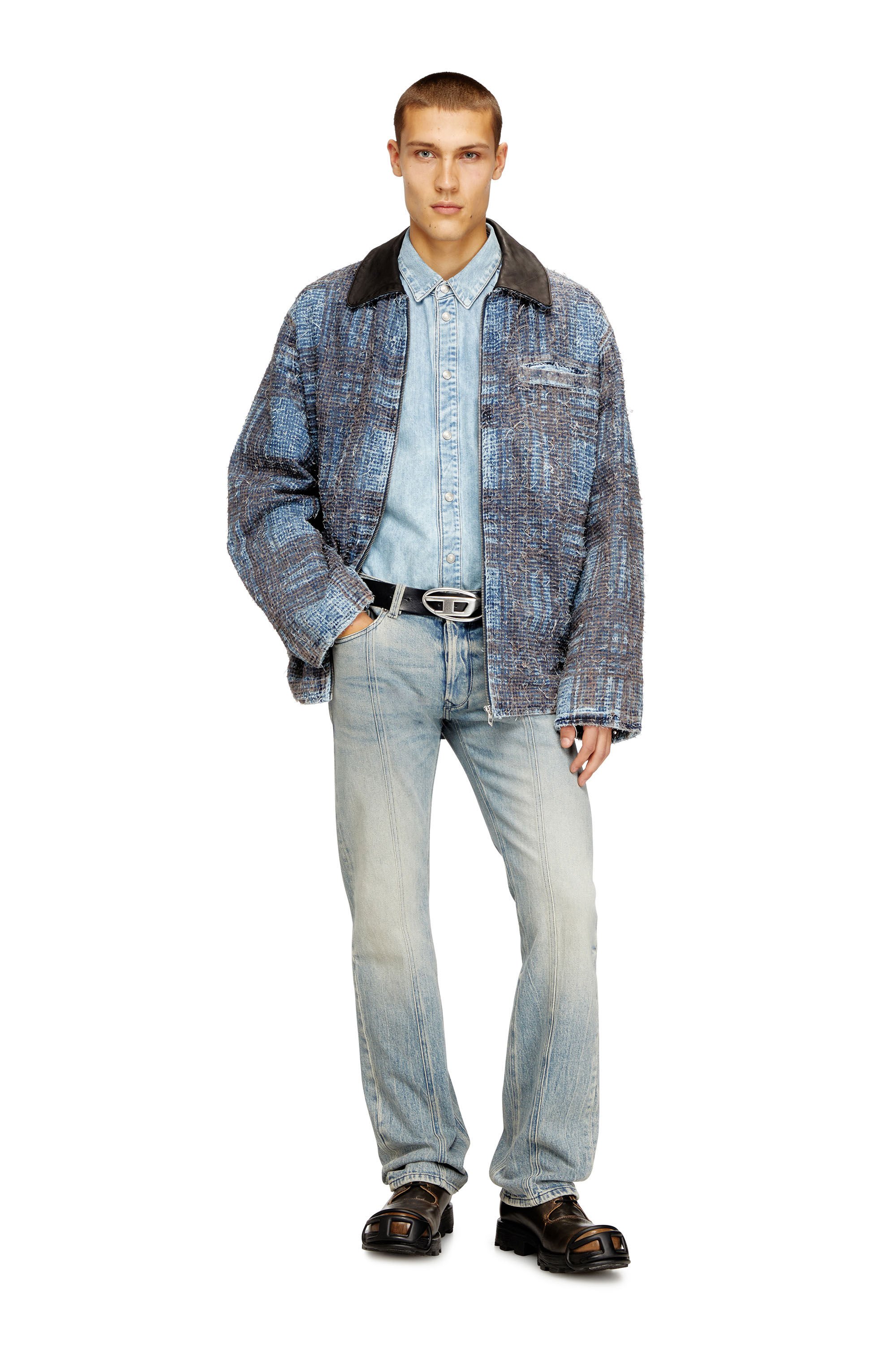 Diesel - Male's Regular Jeans 1985 Larkee 09N55, ライトブルー - 1