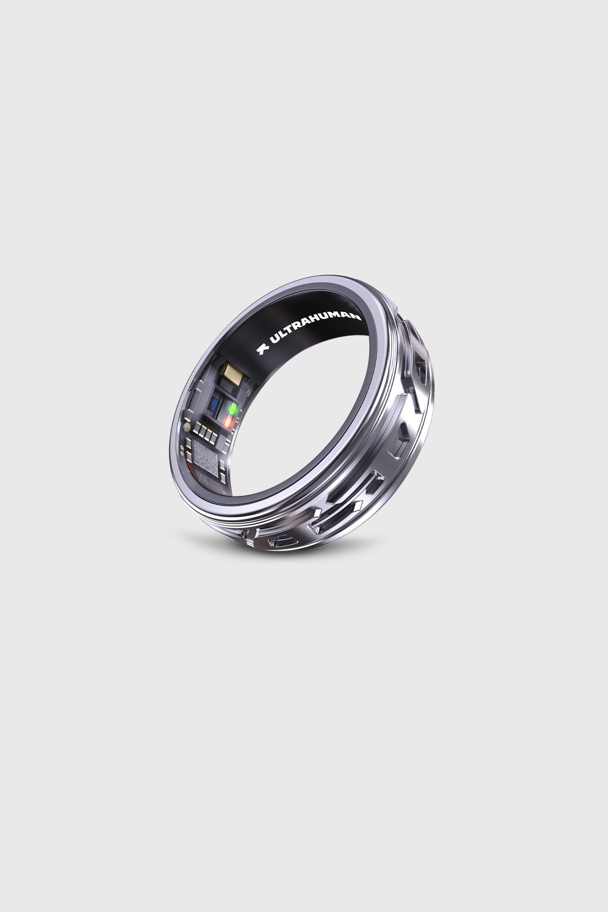Diesel - SMART RING CRYO SILVER- UHRA-DS SMART RING, Unisex's Smart ring in shiny silver in シルバー - 3