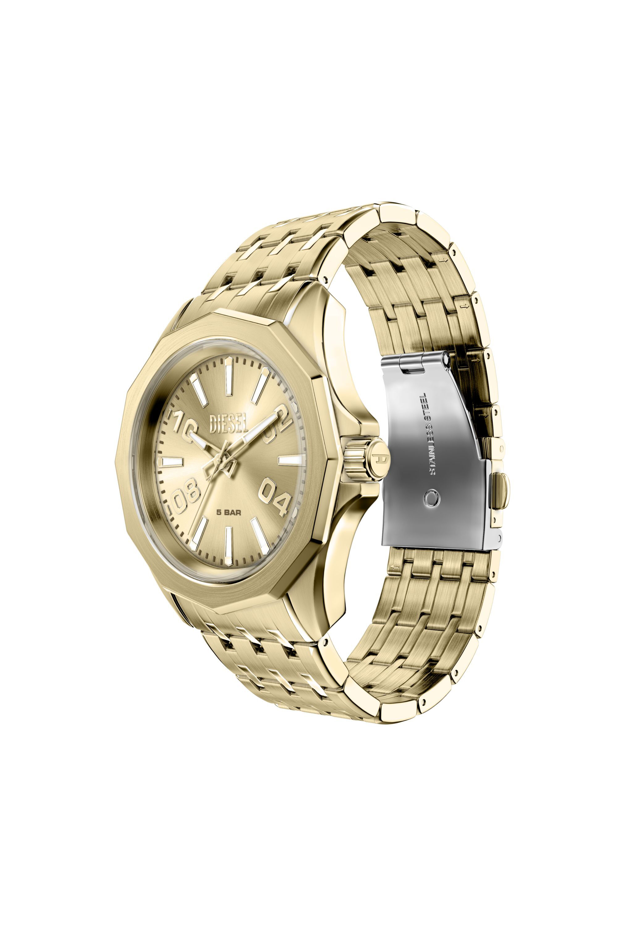 DZ2239 WATCH Stinger gold-tone stainless steel watch｜ゴールド