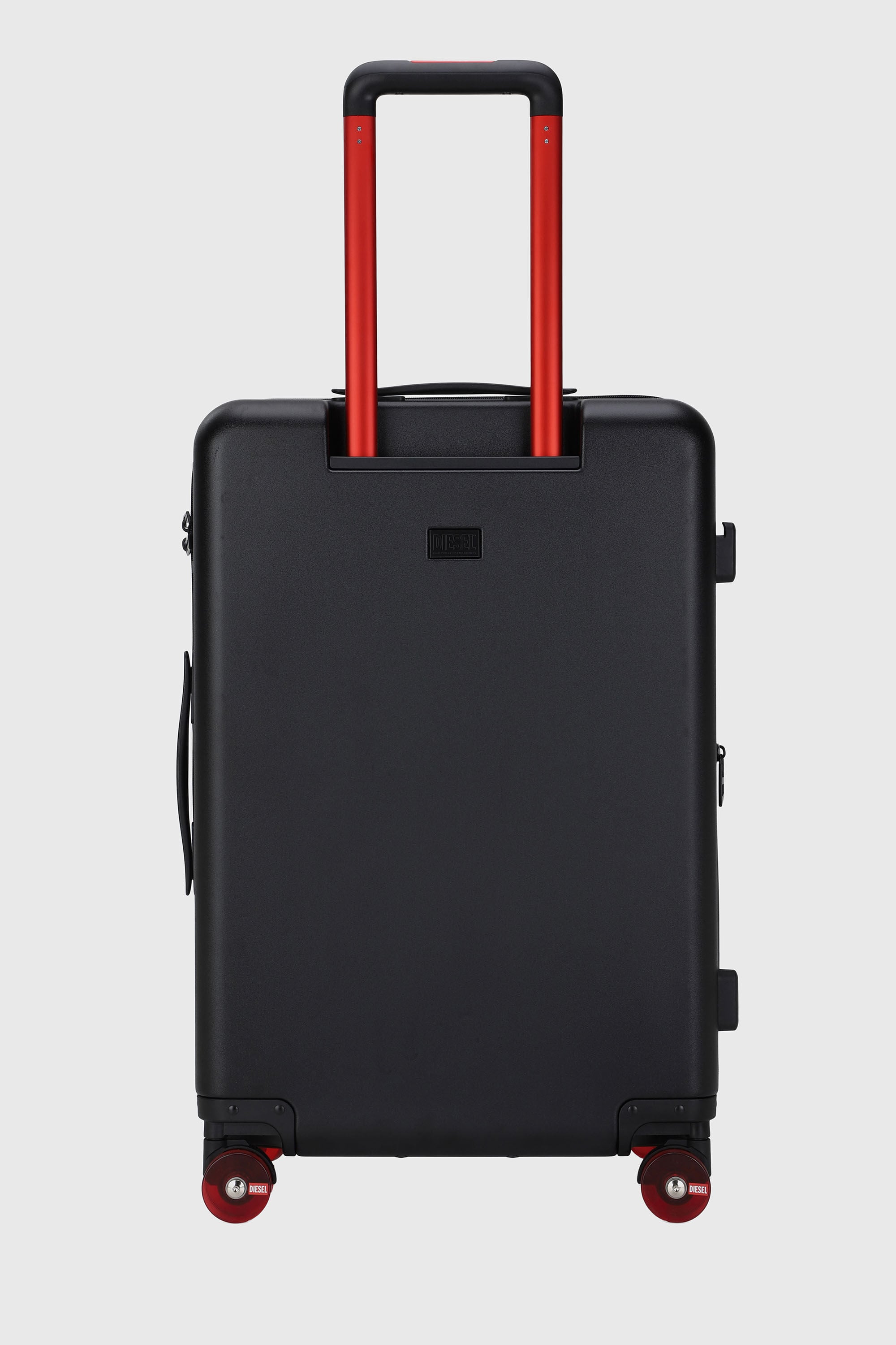Diesel - LU0030 HARD LUGGAGE-DSL008, Unisex's Hybrid denim suitcase size M in ブラック - 3