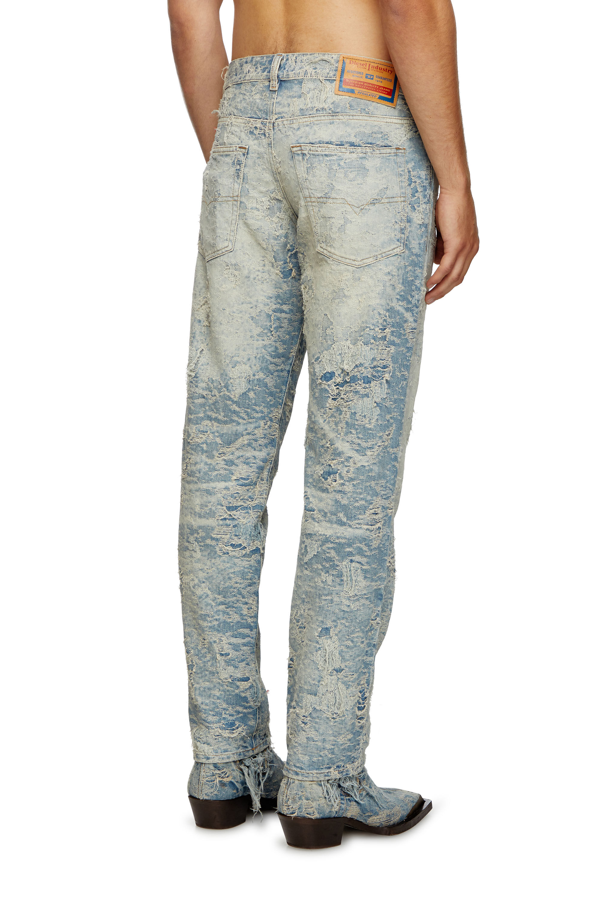 Diesel - Male's Regular Jeans 2023 D-Finitive 007Z7, ライトブルー - 4