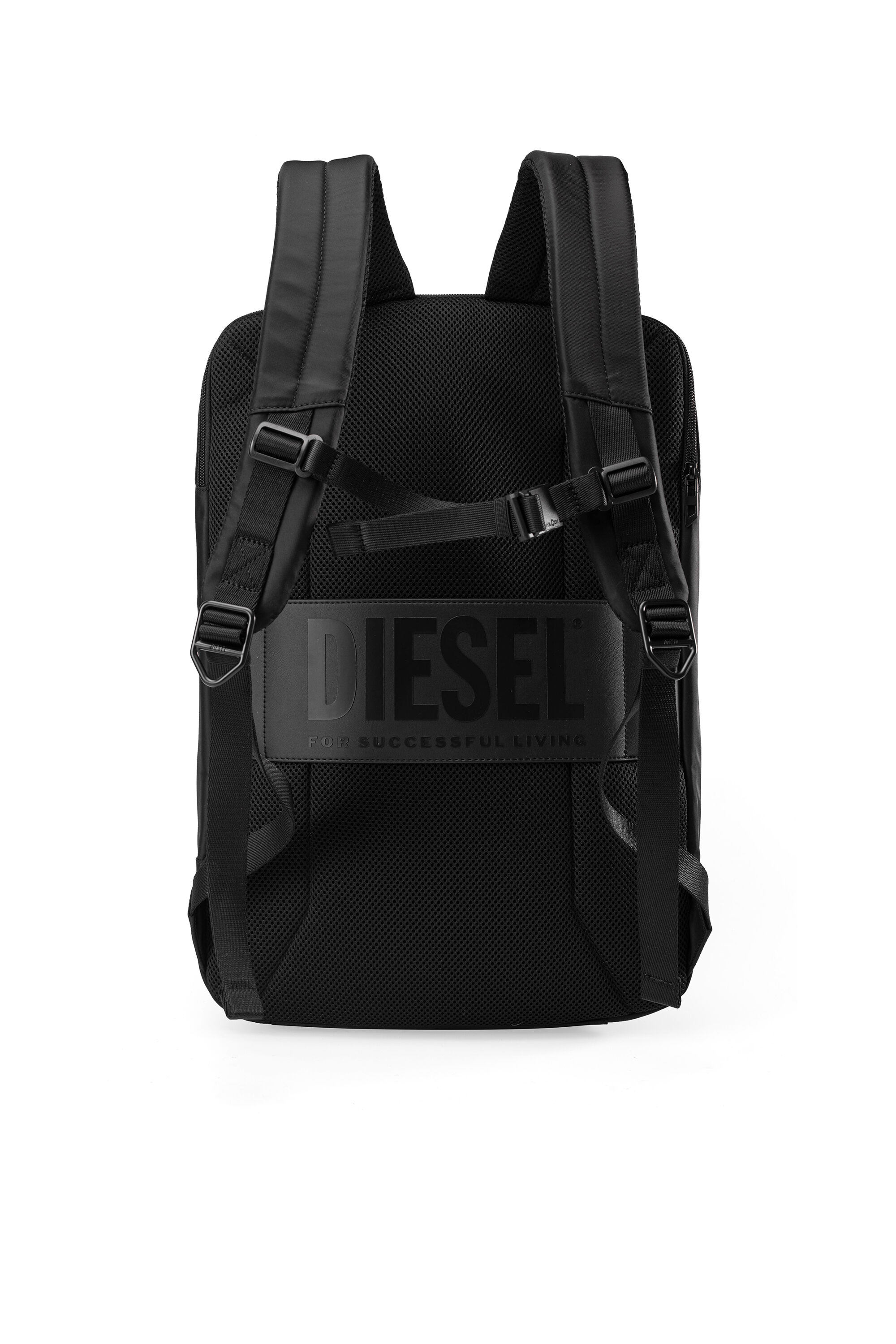 Diesel - DIESEL PC STRONG IMAGE BACKPACK- DSB005, Unisex's Rugged travel backpack in ブラック - 3