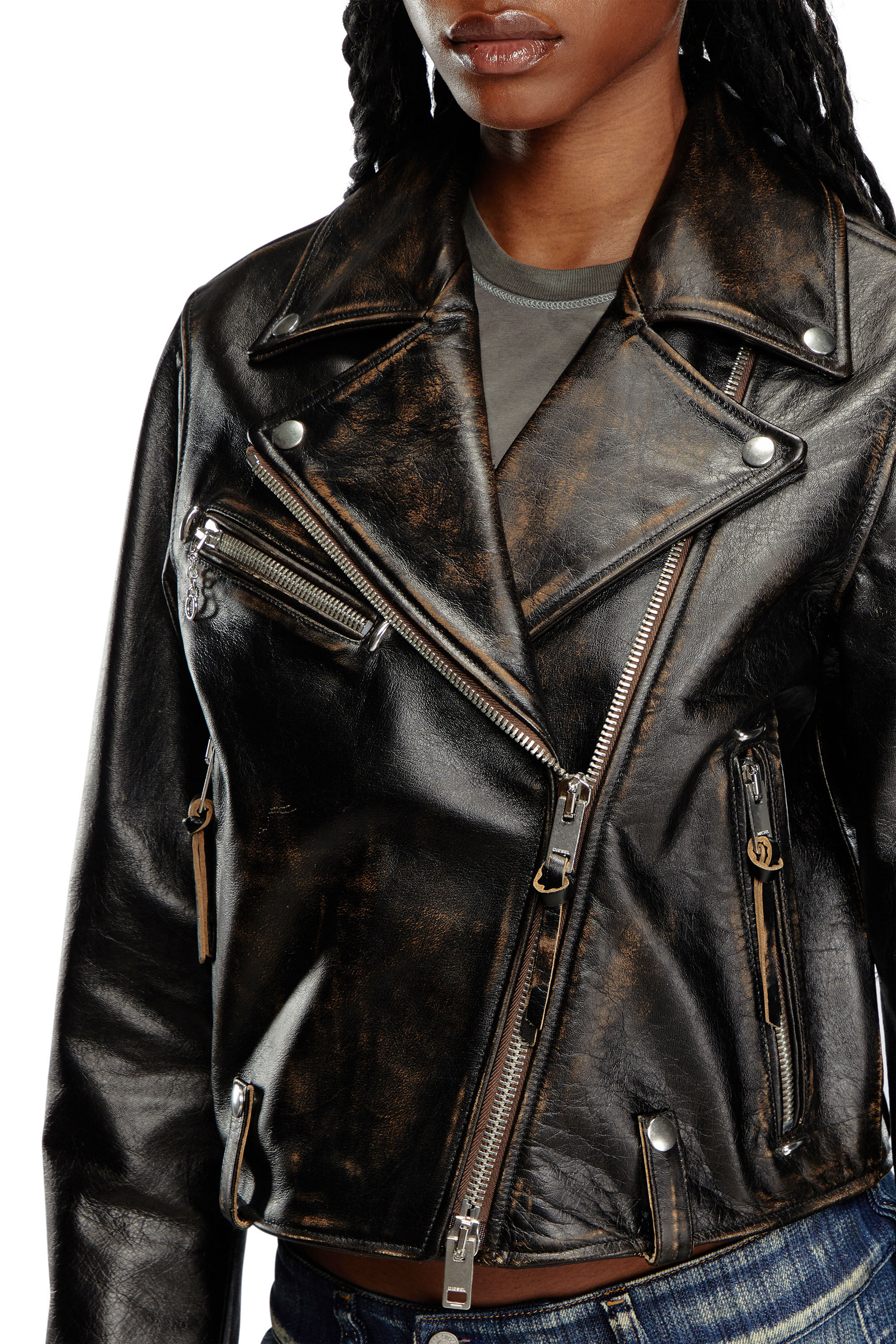 DIESEL ライダースジャケット