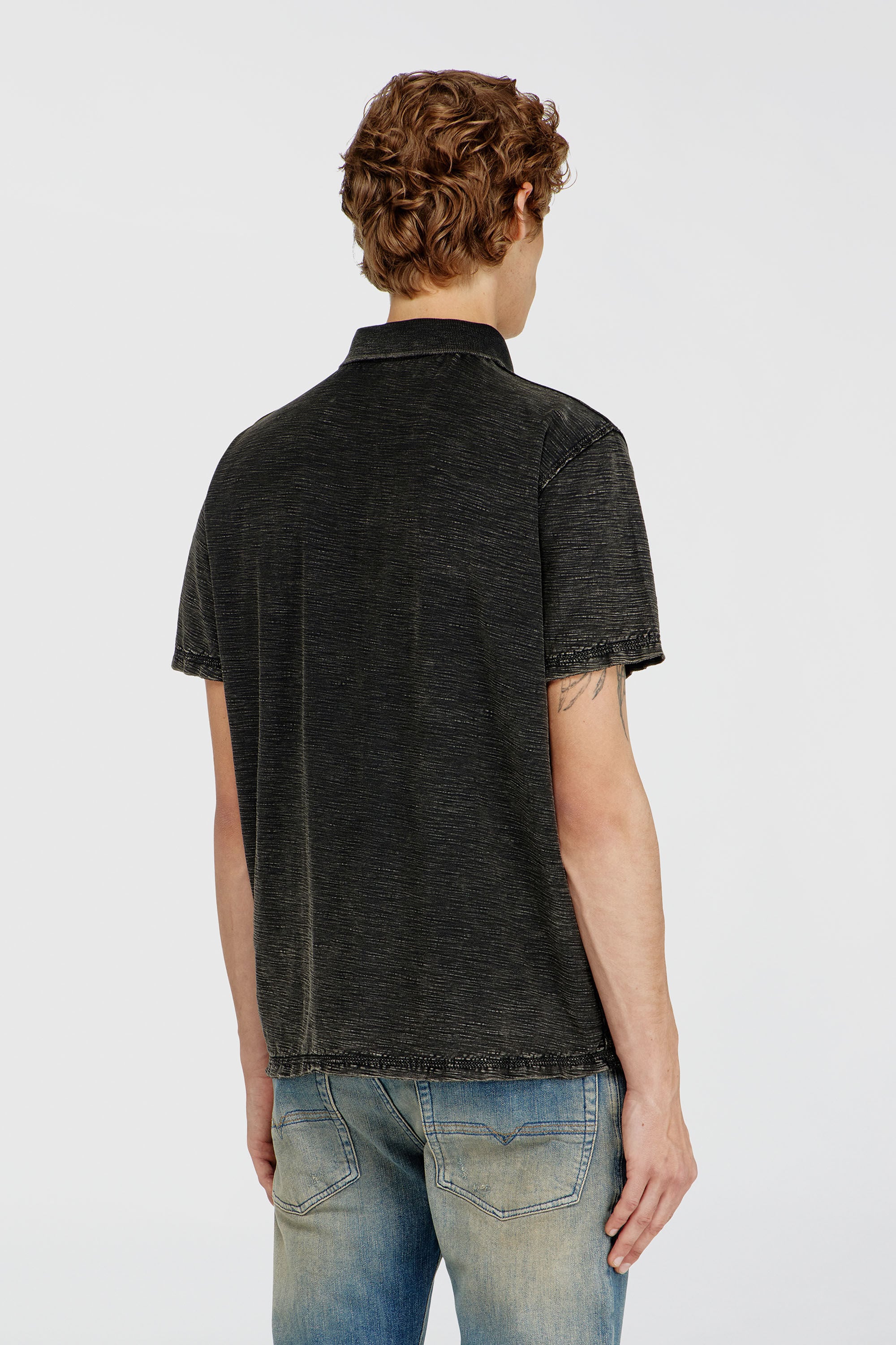Diesel - T-ARDY-POLO, Male's ポロシャツ in ブラック - 4