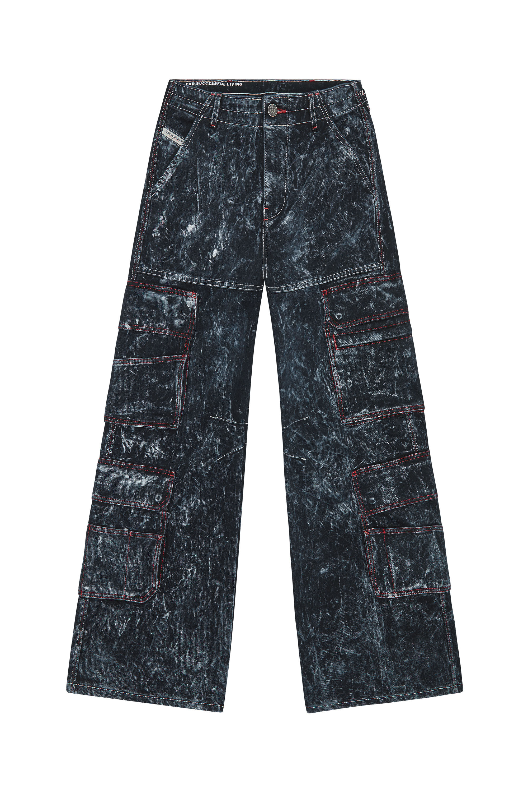 Diesel - Straight Jeans 1996 D-Sire 0EMAC, ブラック/ダークグレー - Image 2