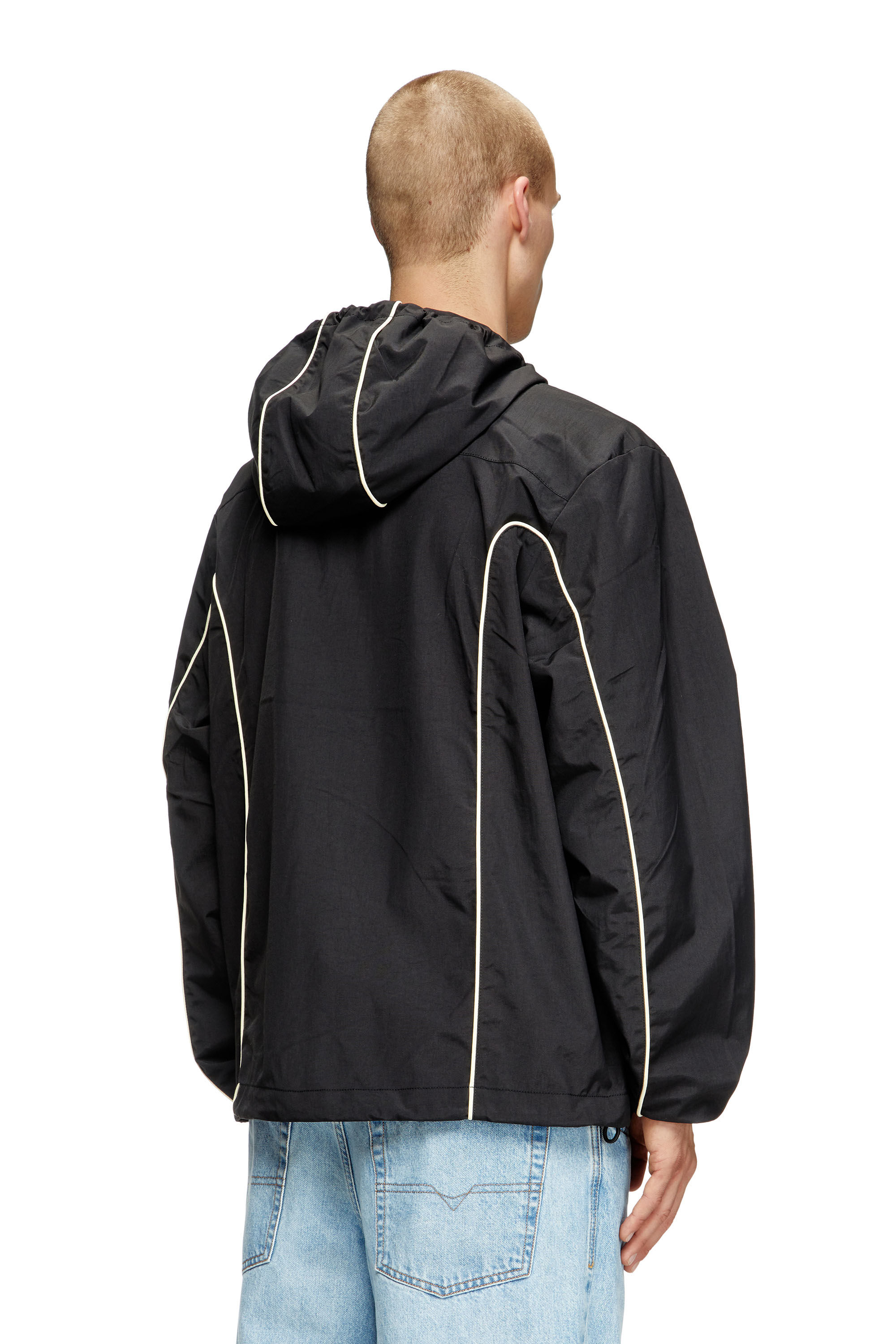 Diesel - J-HIVES, Male's ウインド ブレーカー in ブラック - 5