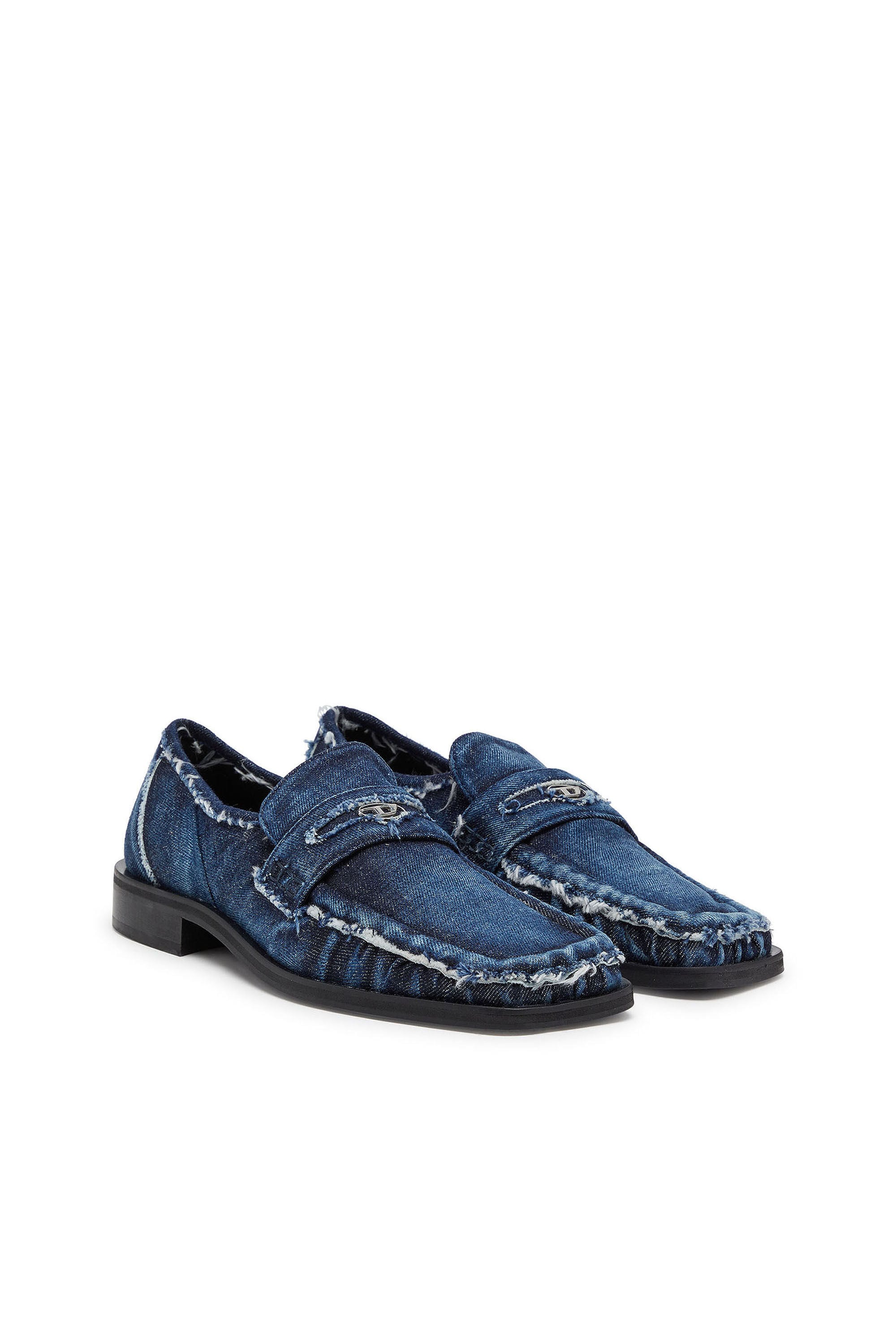 Diesel - D-AMBER LOAFER, Male's ローファー in ブルー - 2