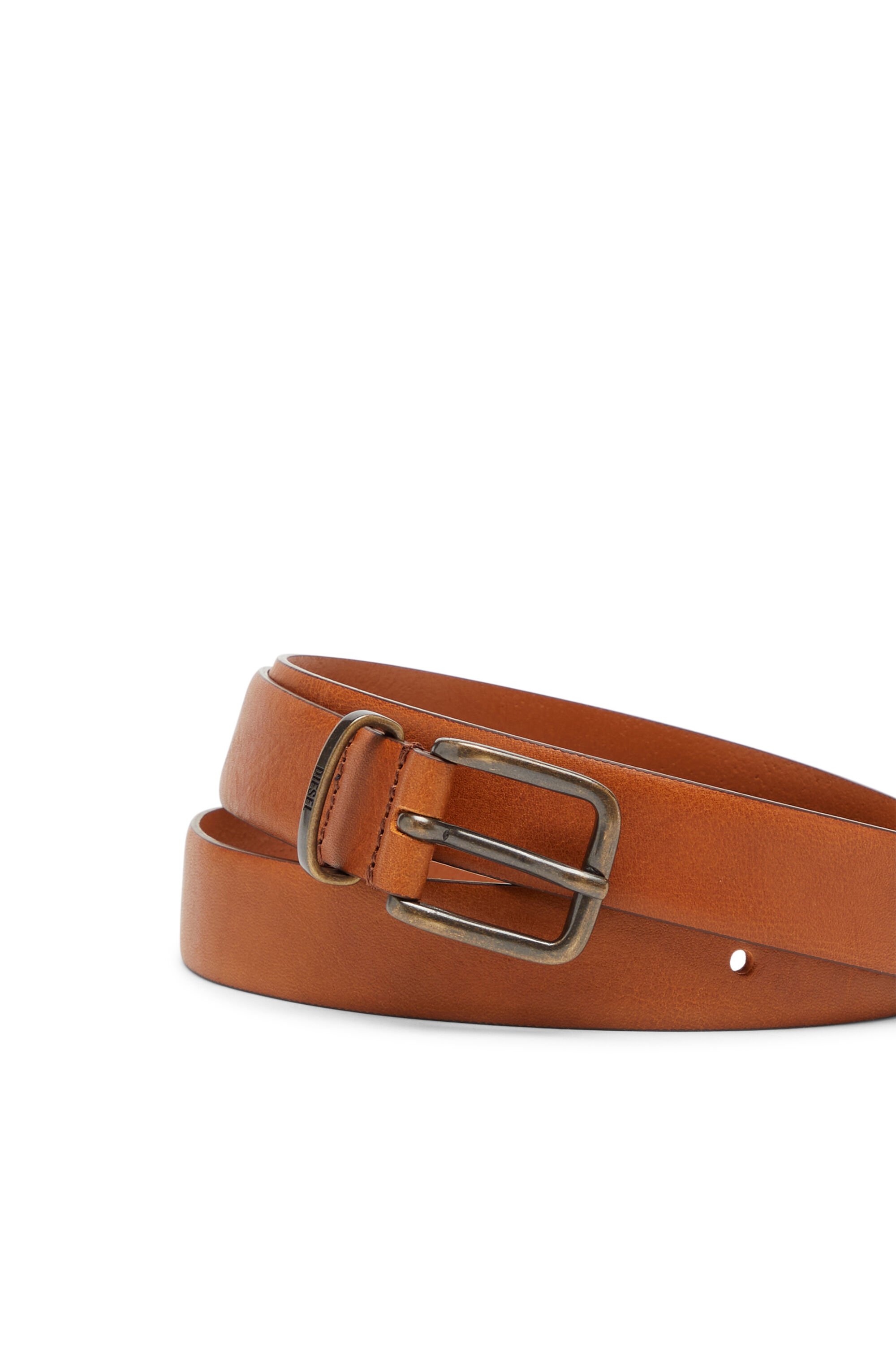 Diesel - B-BISCOTTO W KNOT 25, Female's レザーベルト in ブラウン - 3