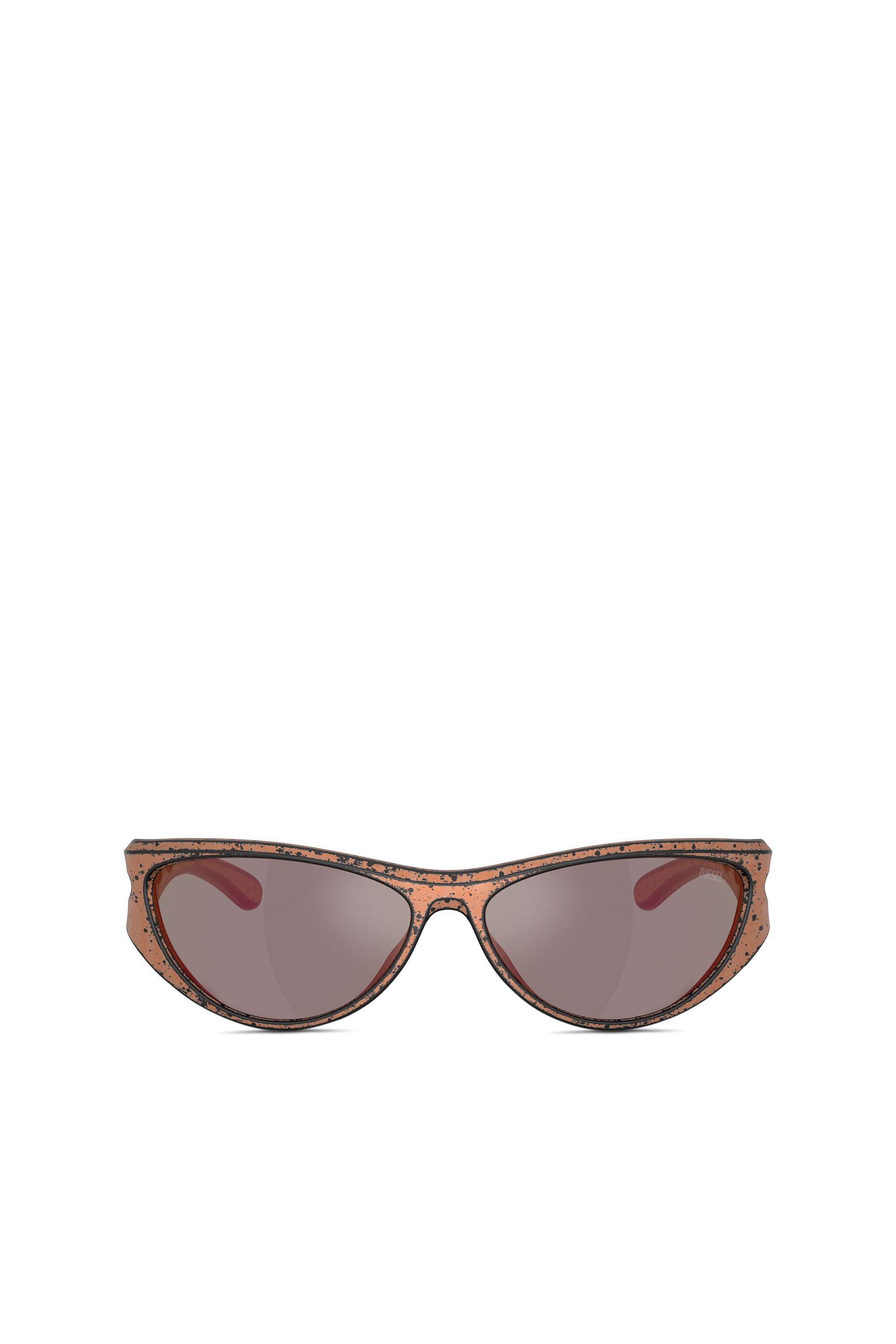 キャットアイスタイルサングラス 0dl3004u 0DL3004U Cat-eye style sunglasses｜ブラック｜ウィメンズ｜DIESEL