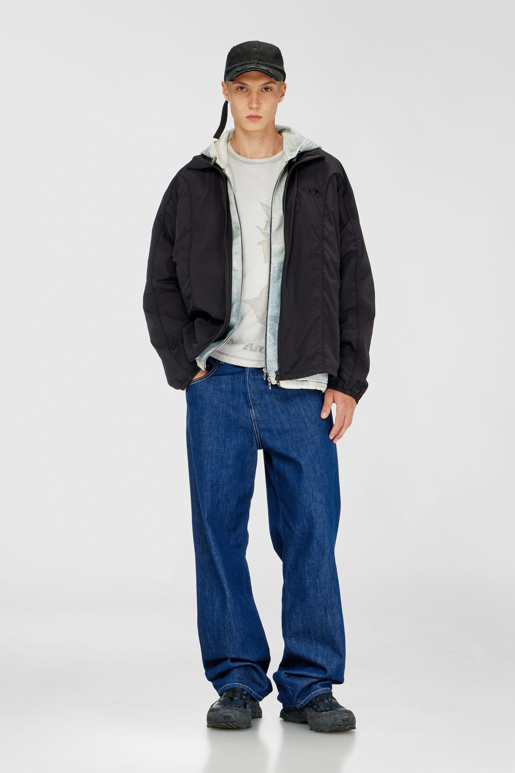 C-BIGDOV ベースボールキャップ｜ブラック｜メンズ｜DIESEL
