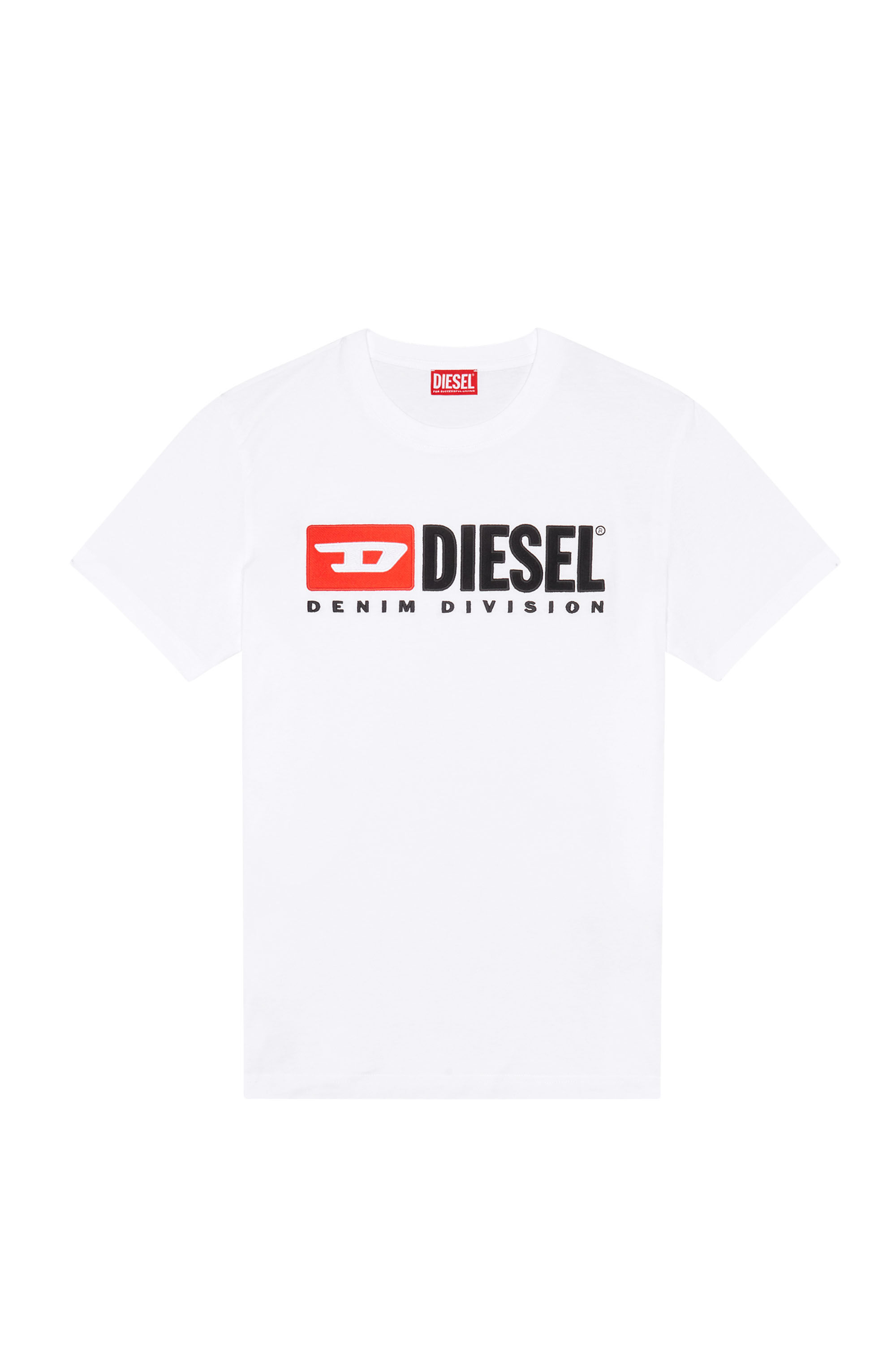 ディーゼル ロゴTシャツ 2021SS DIESEL ホワイト デカロゴ