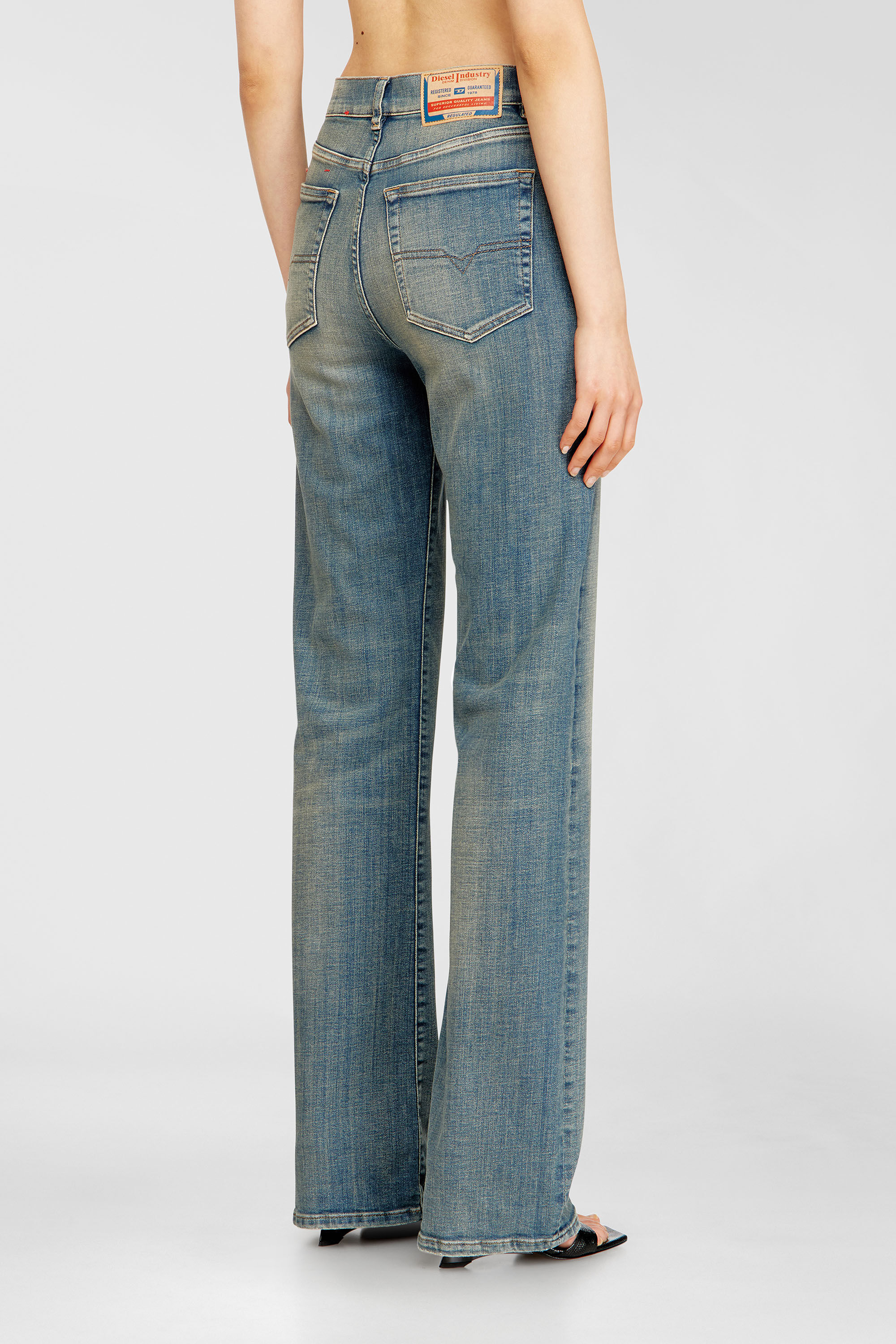 Diesel - Female's Regular Jeans 1971 D-Sent 09N32, ミディアムブルー - 3