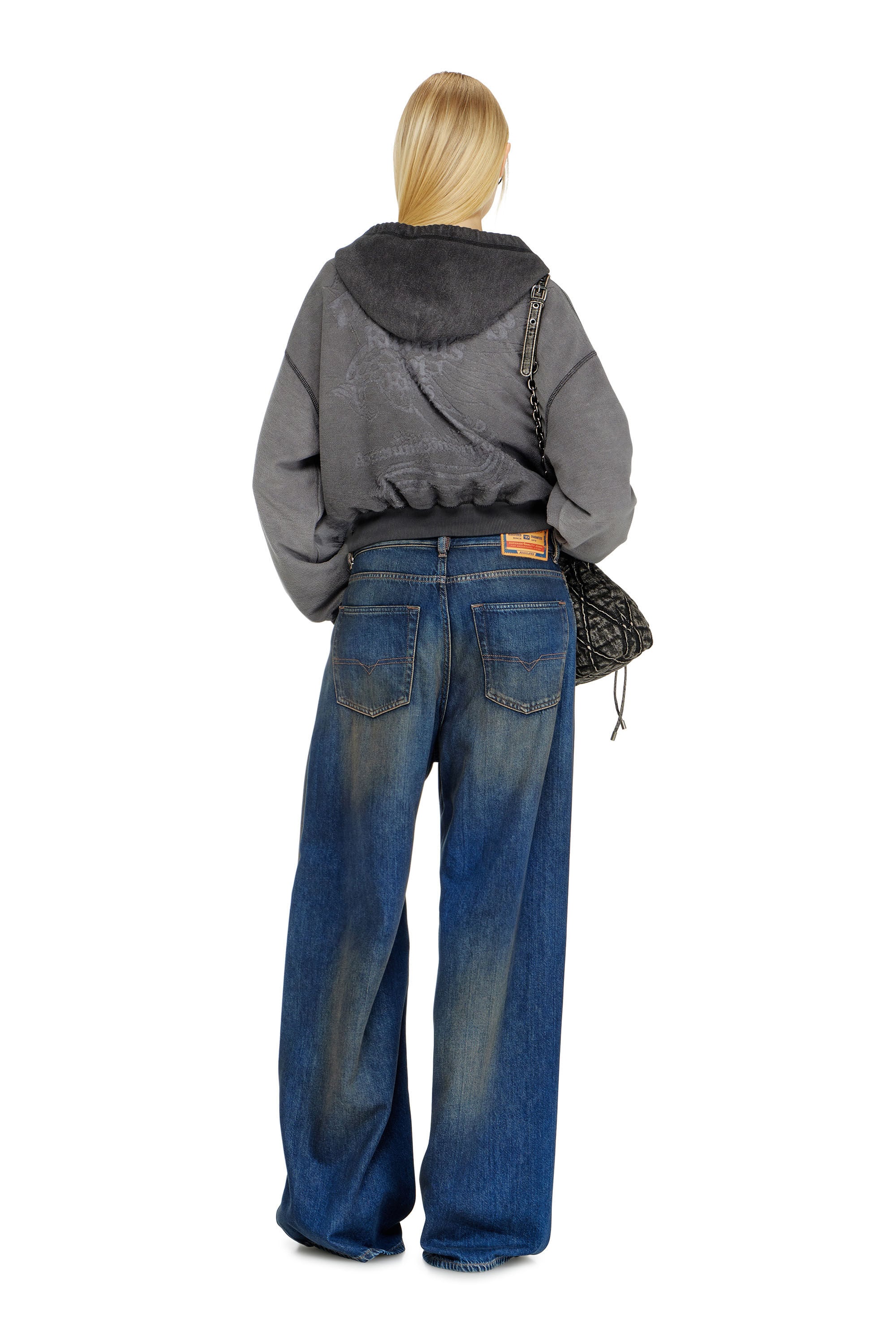 Diesel - Female's Relaxed Jeans 1996 D-Sire 09P47, ダークブルー - 3