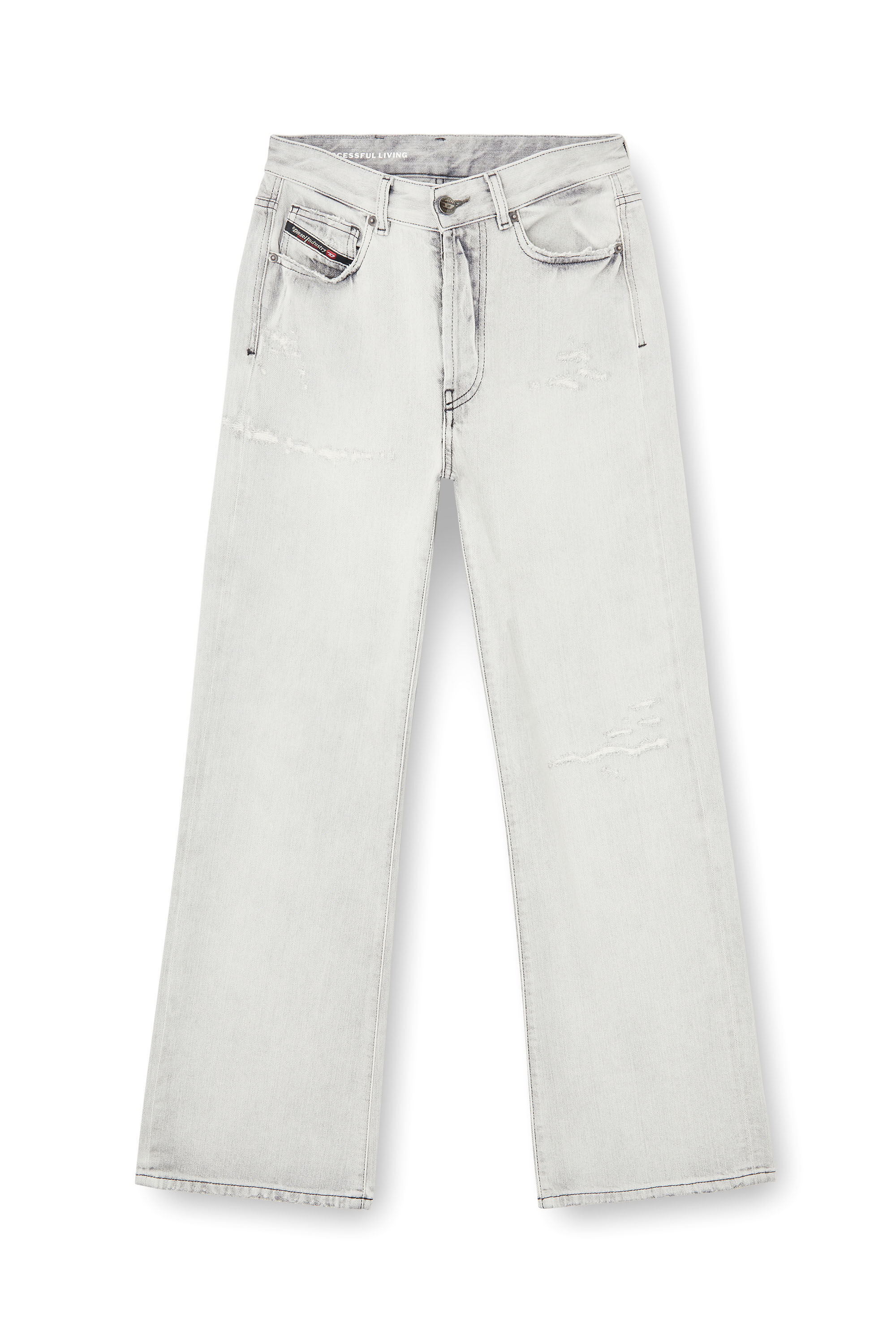 Diesel - Female's Regular Jeans 1971 D-Sent 09P58, ライトグレー - 6