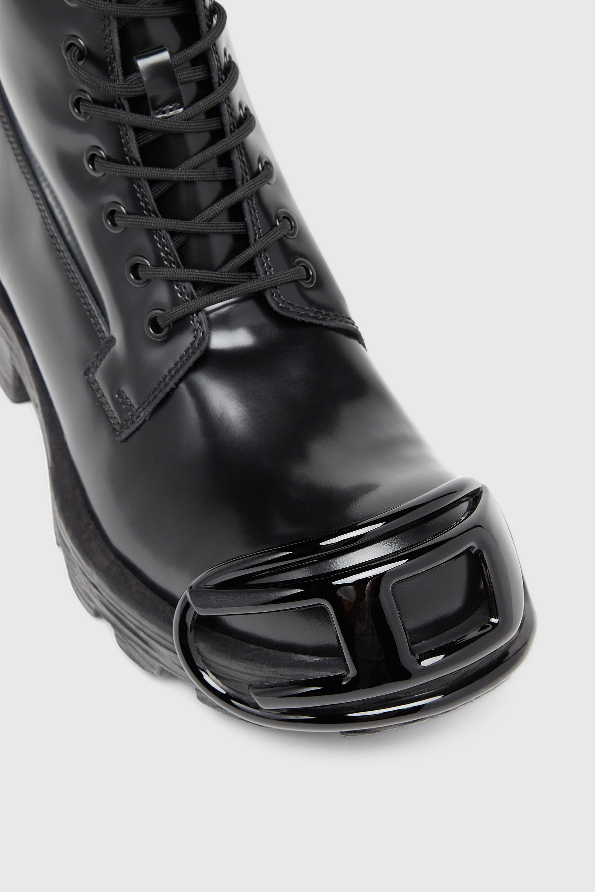 DIESEL ワークブーツ ブラック D-HAMMER BT D カウレザーワークブーツ｜ブラック｜メンズ｜DIESEL