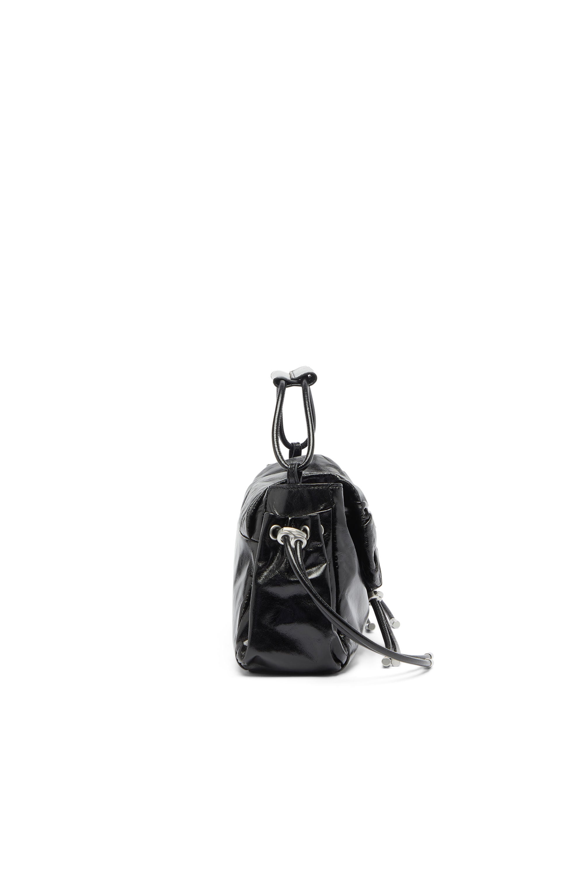 Diesel - SCRUNCH-D TOP HANDLE, Female's トップハンドルバッグ in ブラック - 3