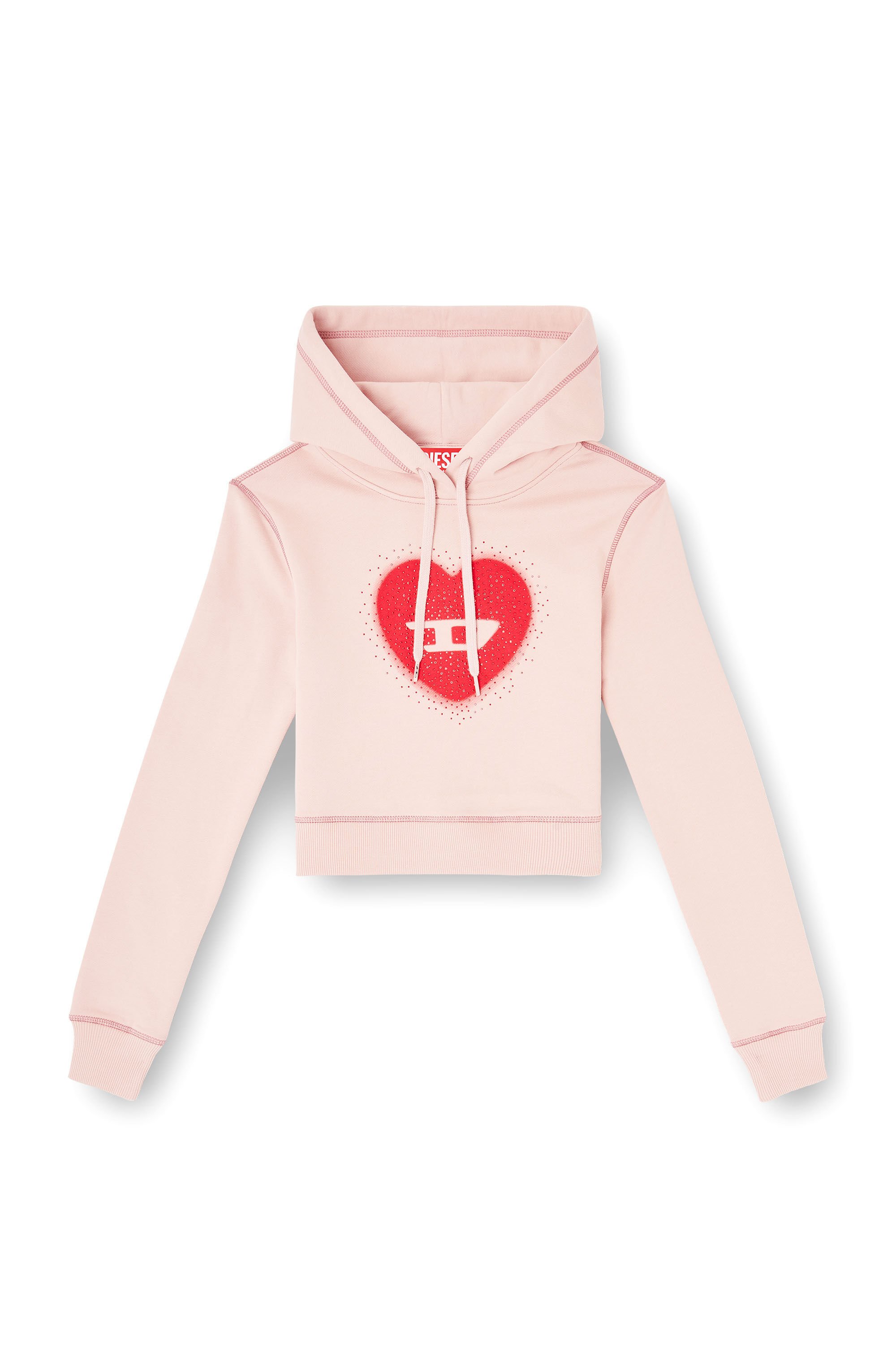 Diesel - F-SLIMMY-HOOD-S5, Female's プルオーバーパーカー in null - 2