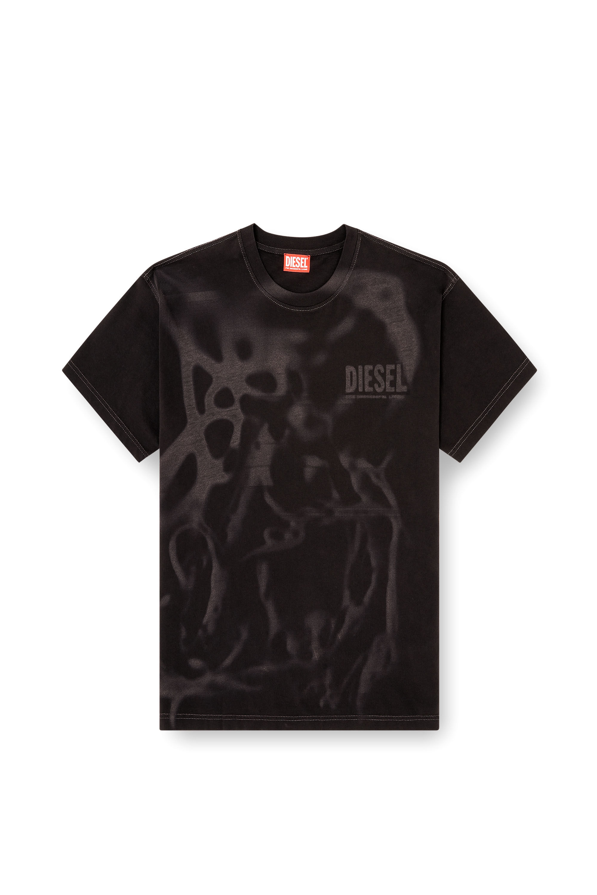 T-NORM-V7 Tシャツ｜ブラック｜メンズ｜DIESEL