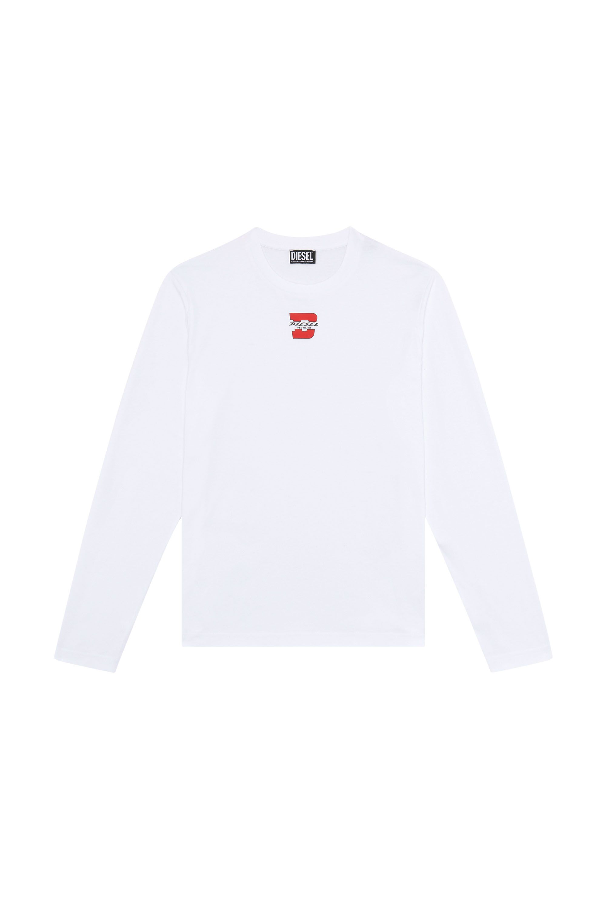 T-DIEGOR-LS-K2 （MEN）: ロングスリーブロゴTシャツ