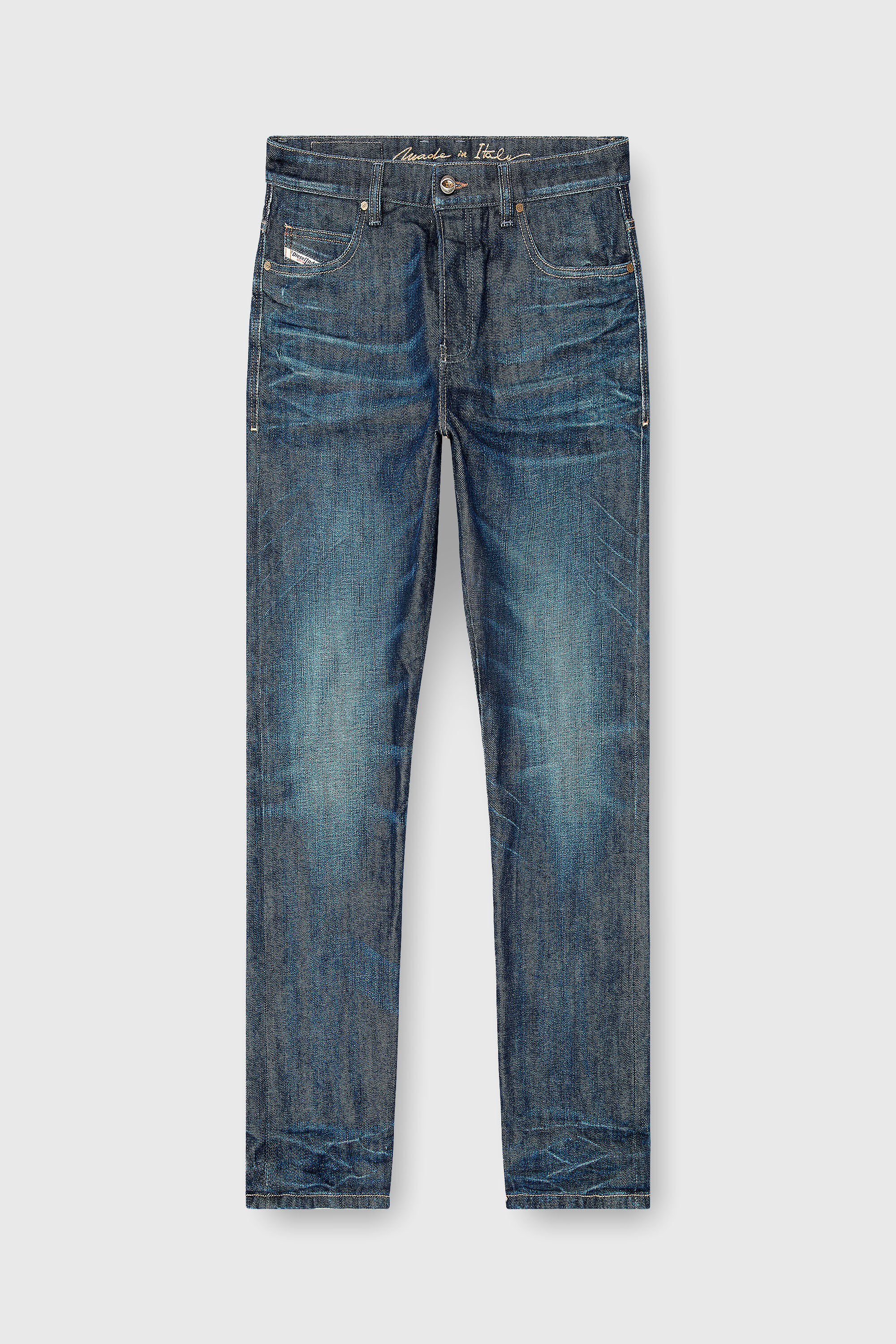 Diesel - Male's Slim Jeans 1993 D-Vyl 09Q04, ダークブルー - 6
