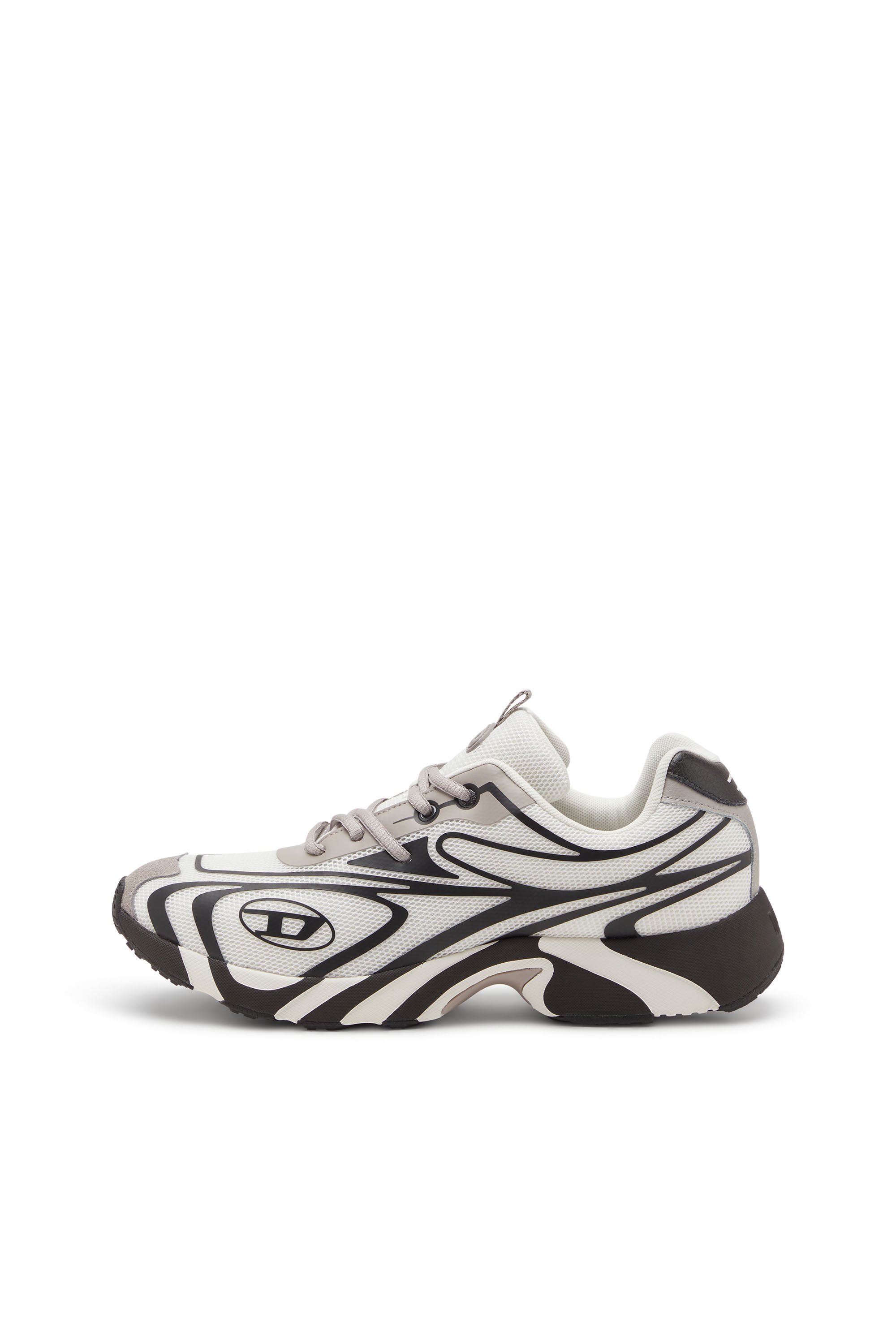 Diesel - S-D-VIT'S 500 LOW, Male's スニーカー in ブラック/ホワイト - 7