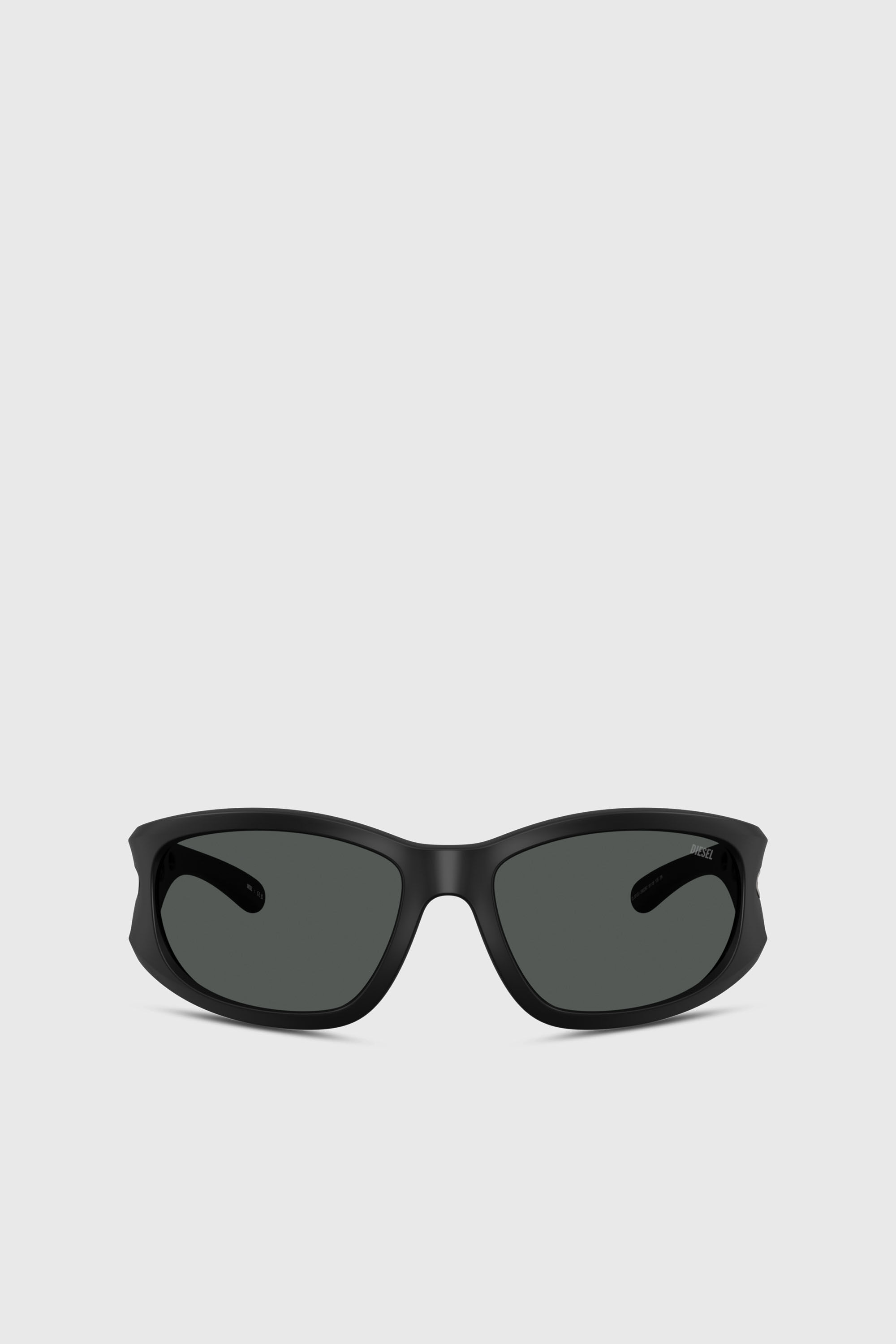 Diesel - 0DL3012U, Unisex's Rectangle sunglasses in ブラック - 1
