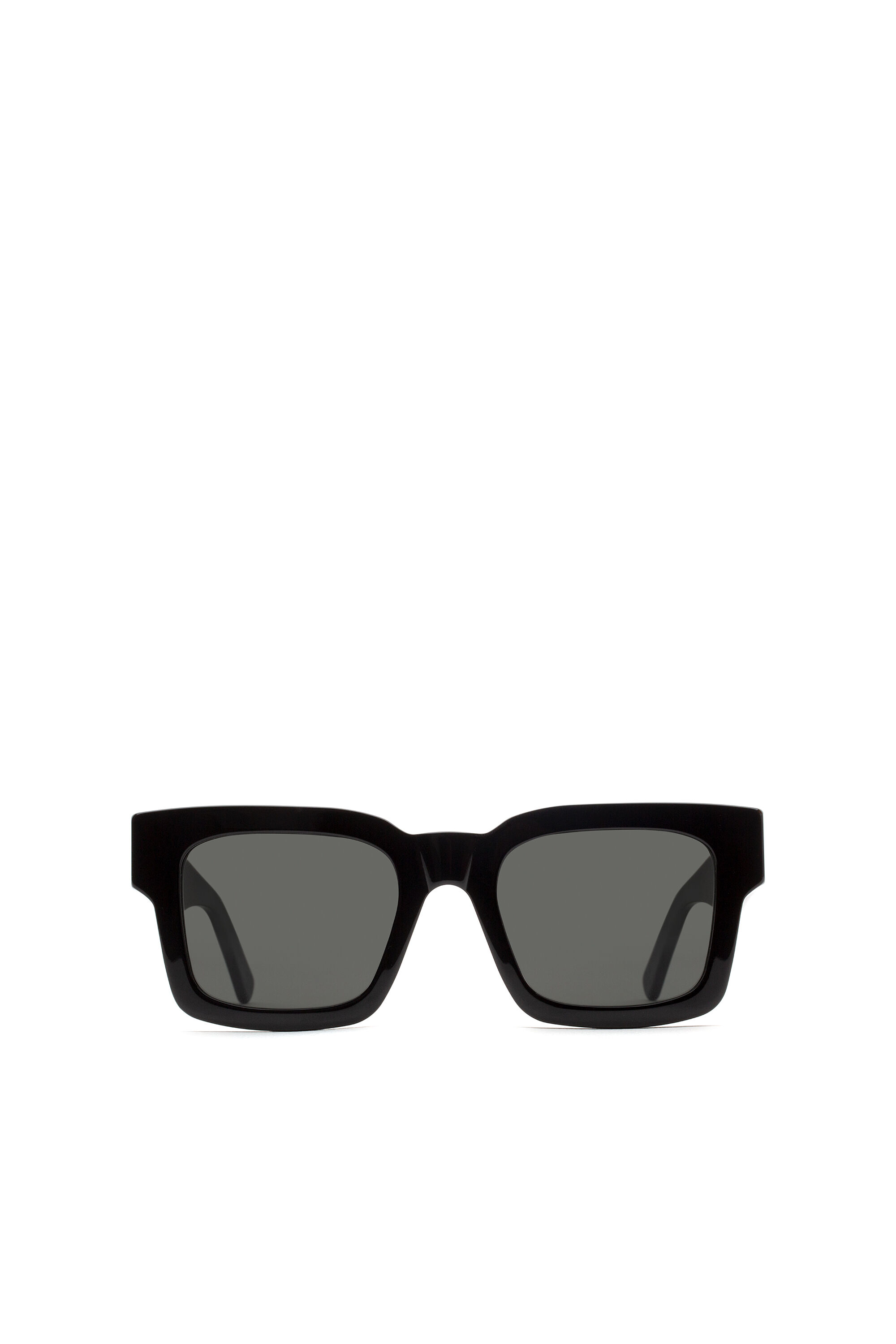 Diesel - DM0366, Unisex's Wide squared shape sunglasses in ブラック - 1