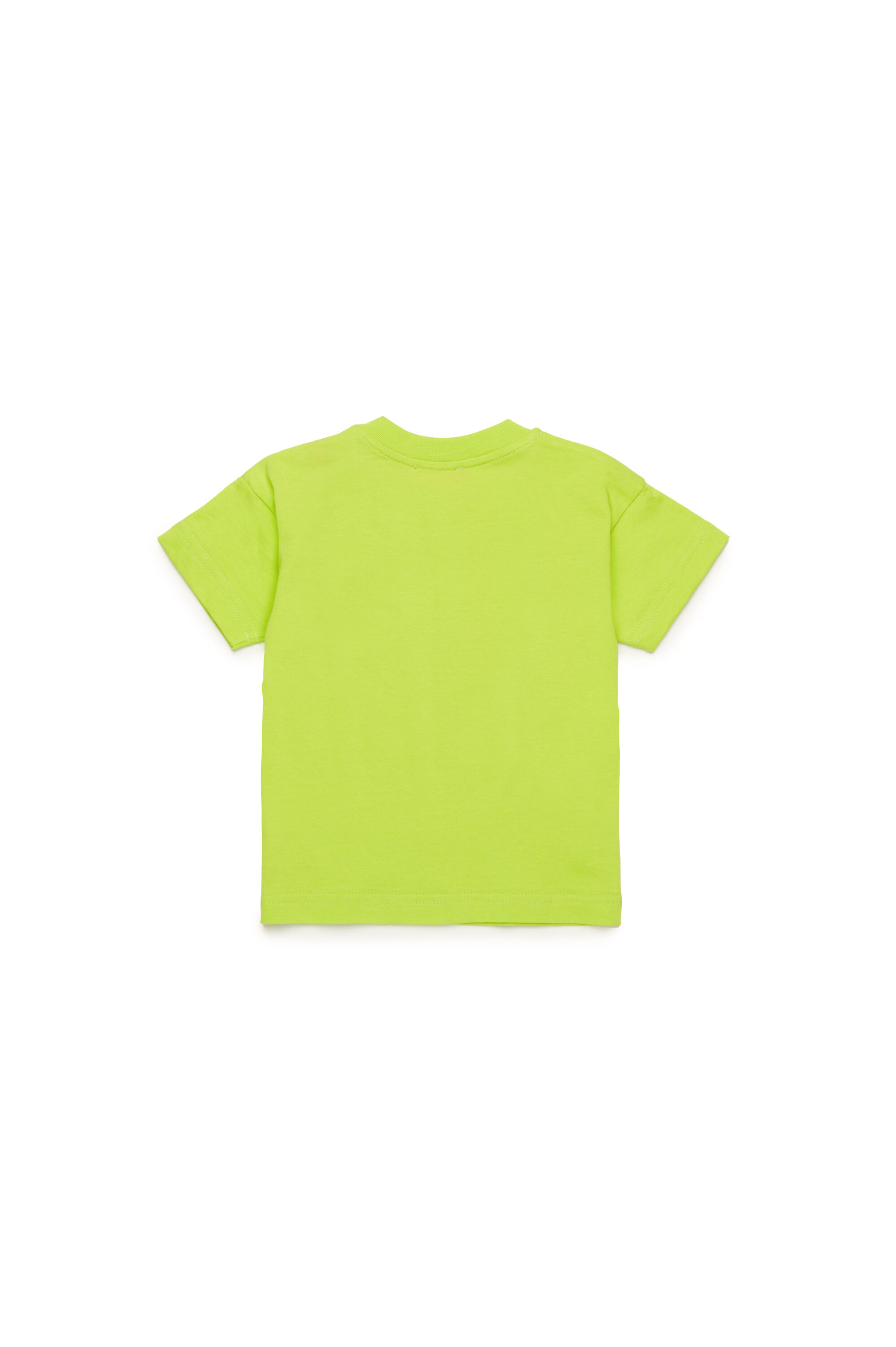 TDIEGORL6MAB T-shirt with smudged logo｜グリーン｜ガールズ
